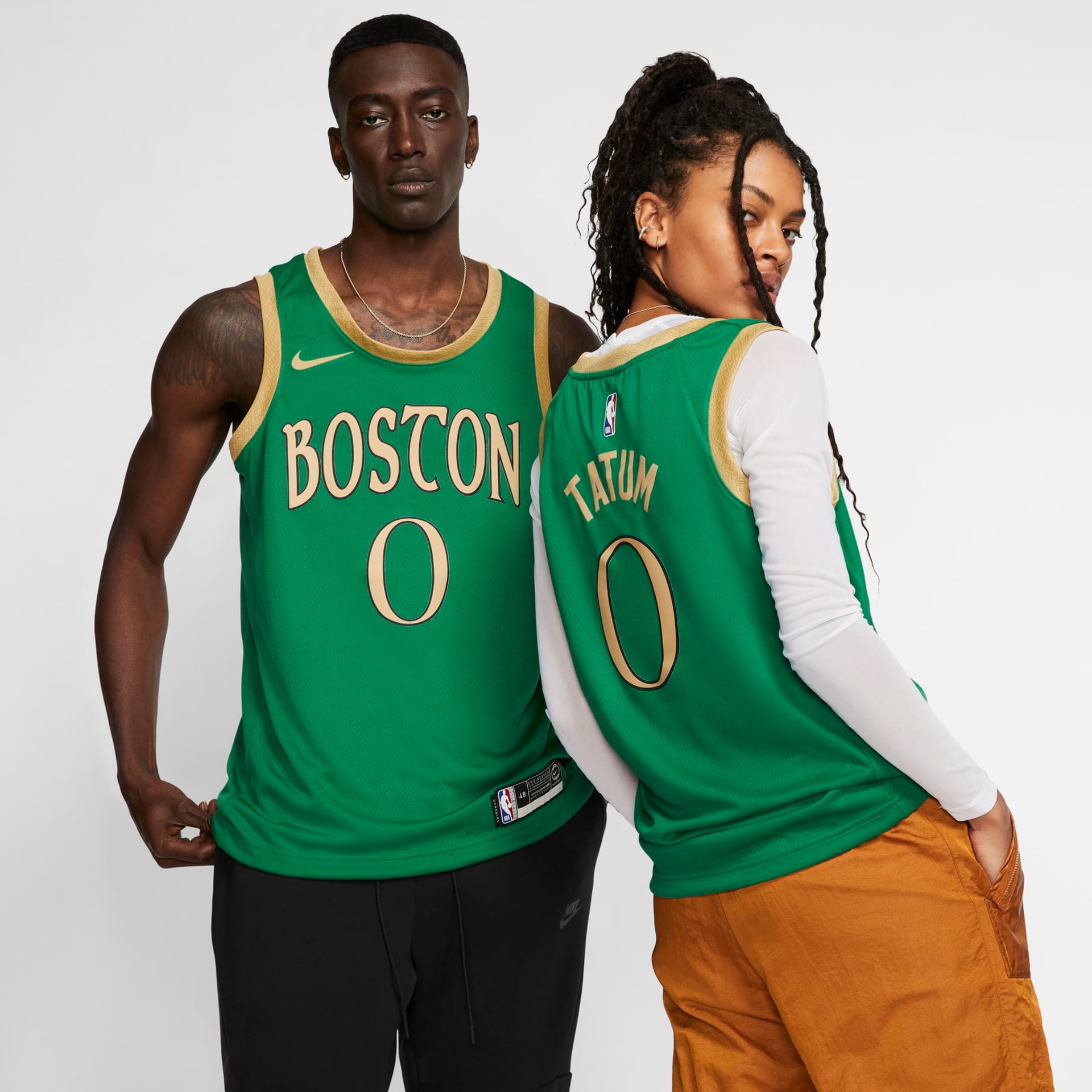 Camisa Nike Jayson Tatum Celtics - City Edition Masculina - Foto 1