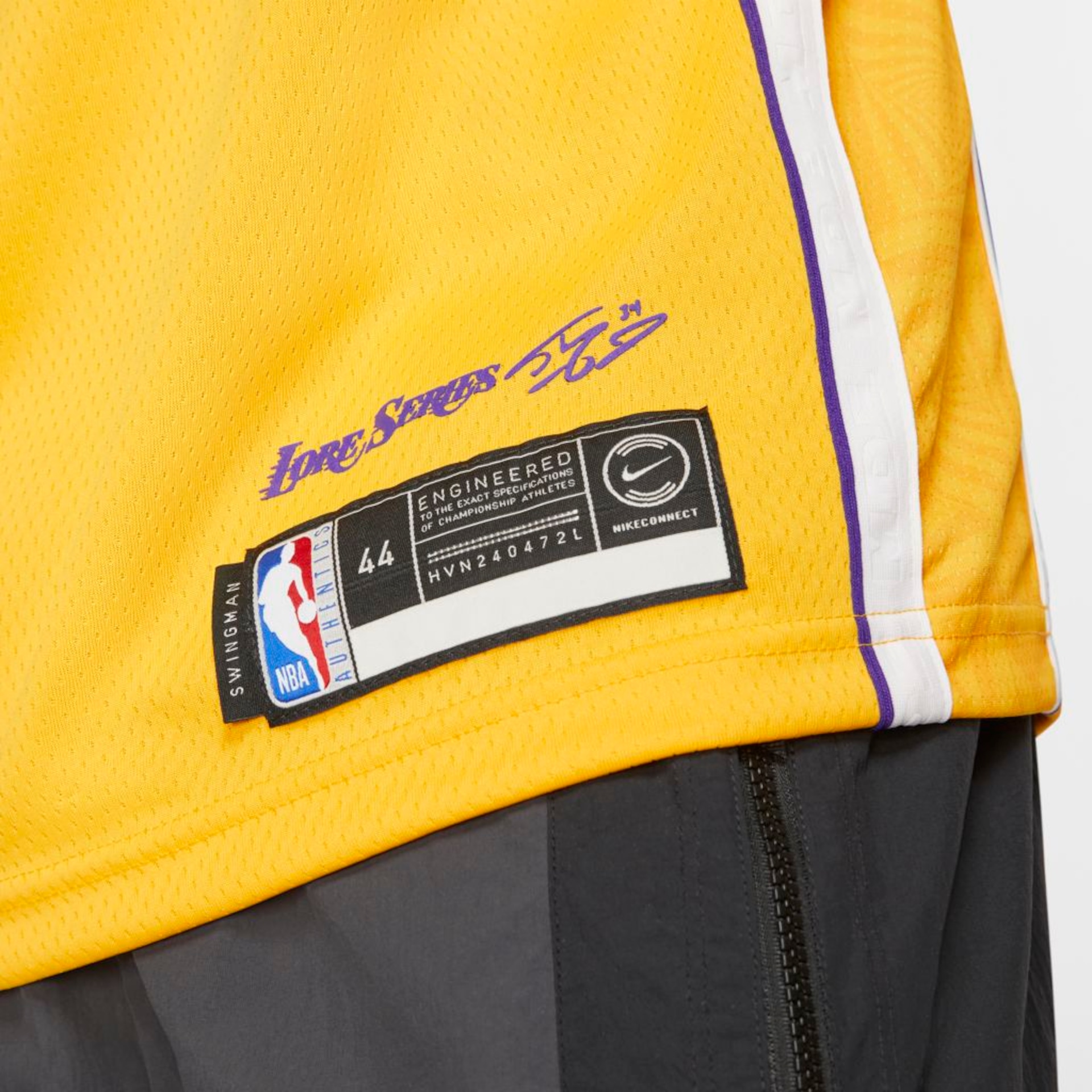 Regata Nike LeBron James Lakers City Edition Unissex - Foto 7
