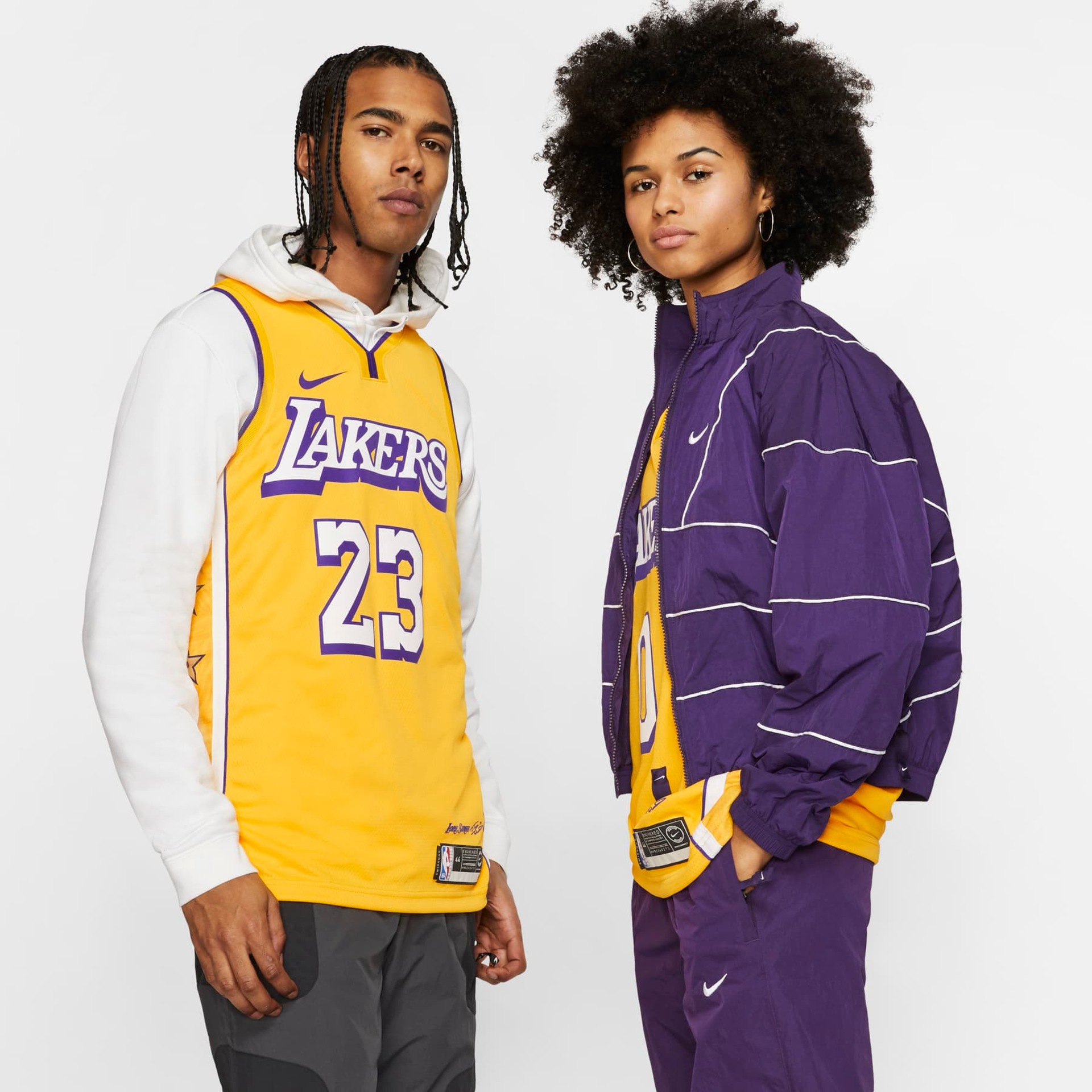 Regata Nike LeBron James Lakers City Edition Unissex - Foto 1