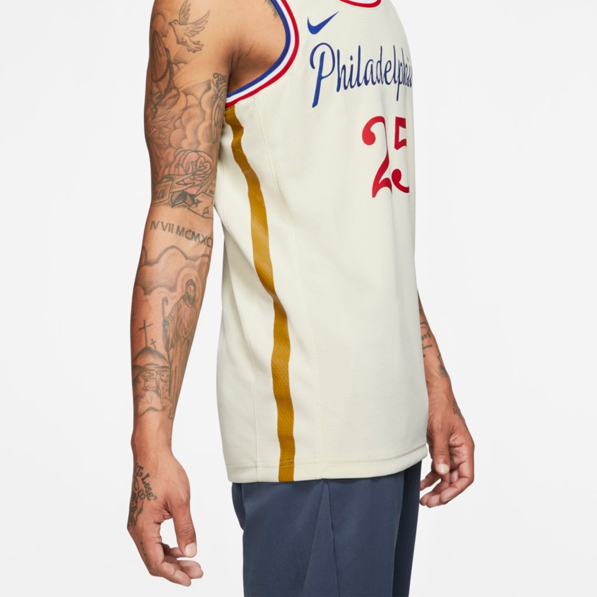 Camisa Nike Ben Simmons 76ers City Edition Unissex - Foto 6
