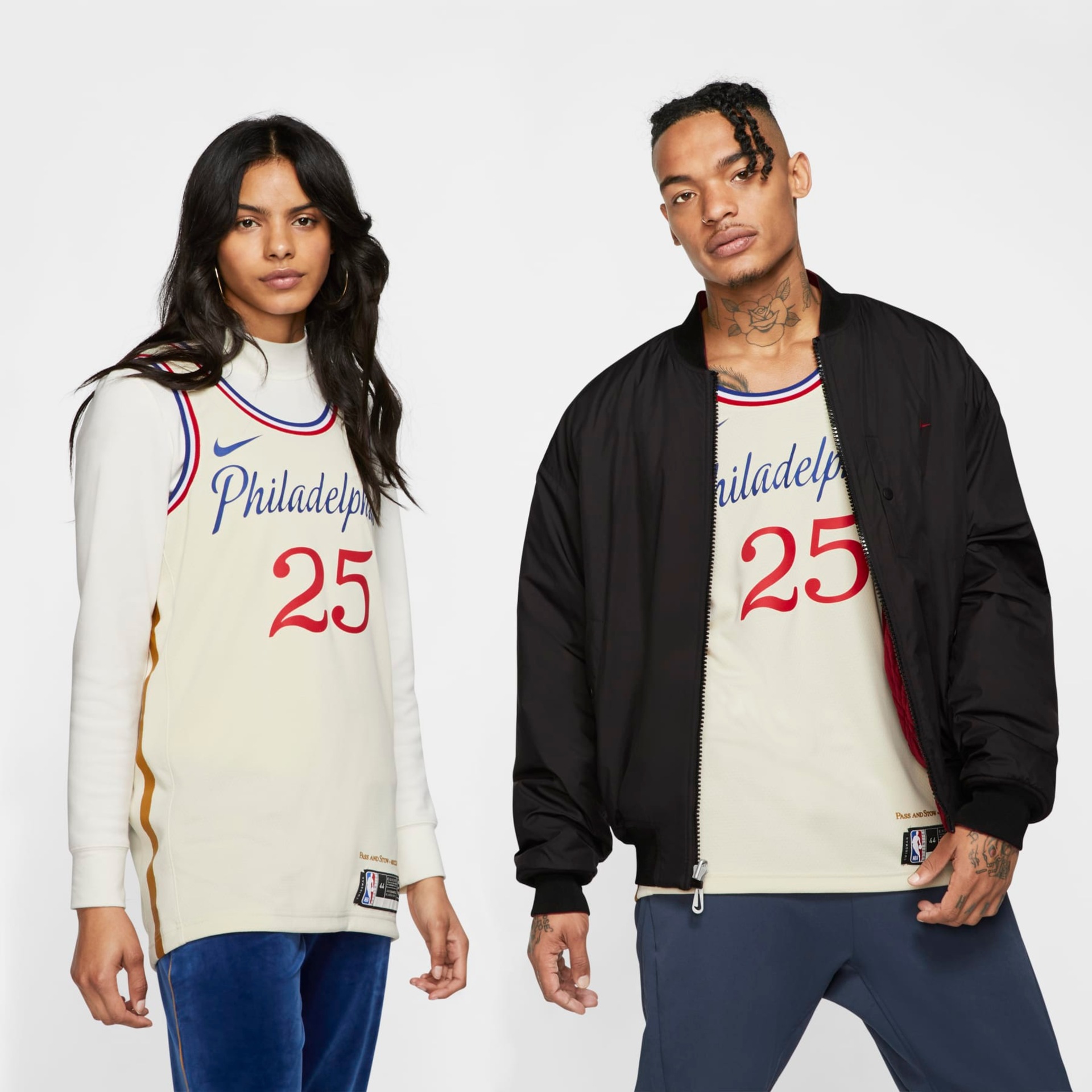 Camisa Nike Ben Simmons 76ers City Edition Unissex - Foto 1