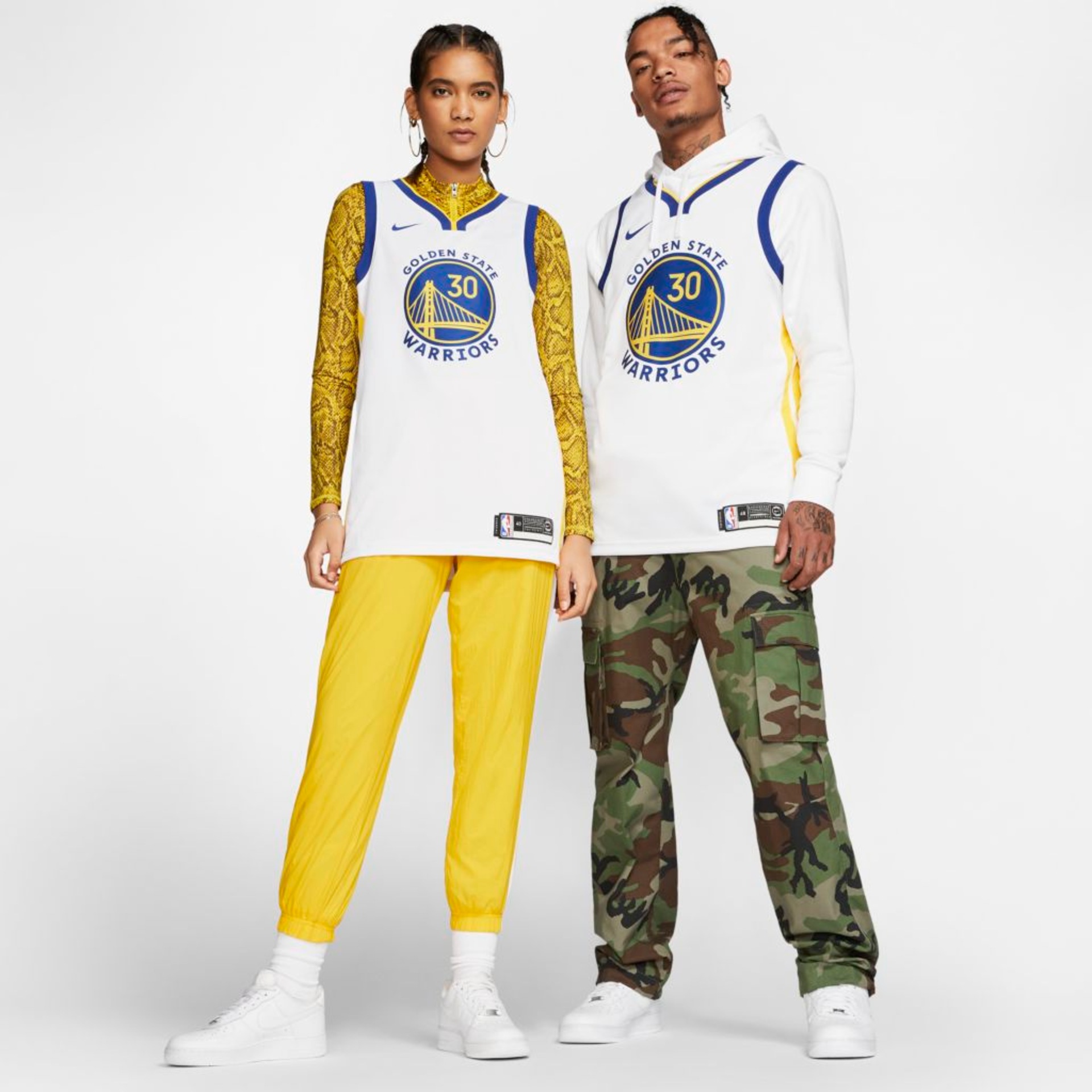 Regata Nike Stephen Curry Association Edition Swingman (Golden State Warriors) Masculina - Foto 7