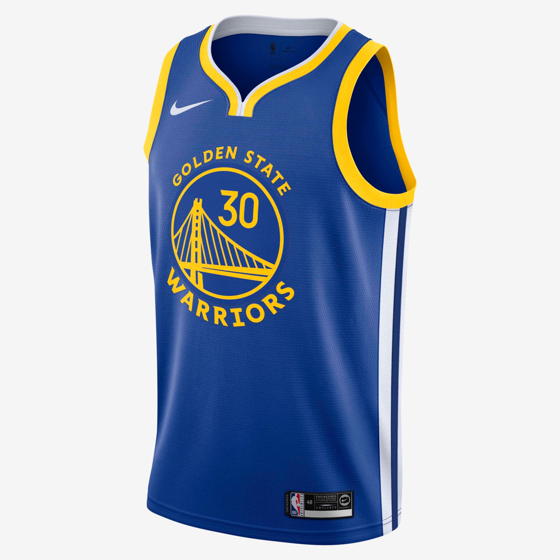 Regata Nike Stephen Curry Icon Edition Swingman (Golden State Warriors) Masculina - Foto 1