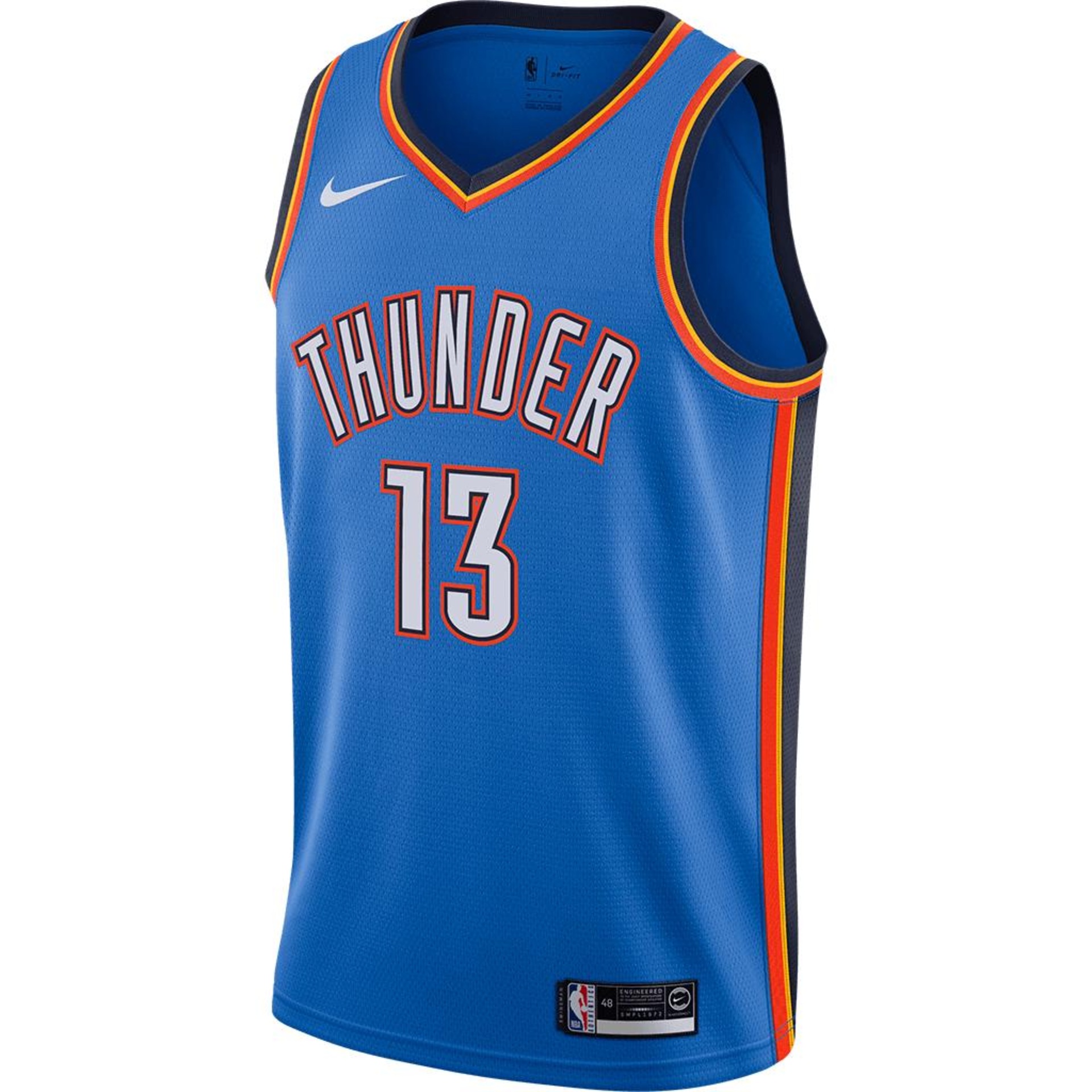 Regata Nike Russell Westbrook Icon Edition Swingman (Oklahoma City Thunder) Masculina - Foto 1