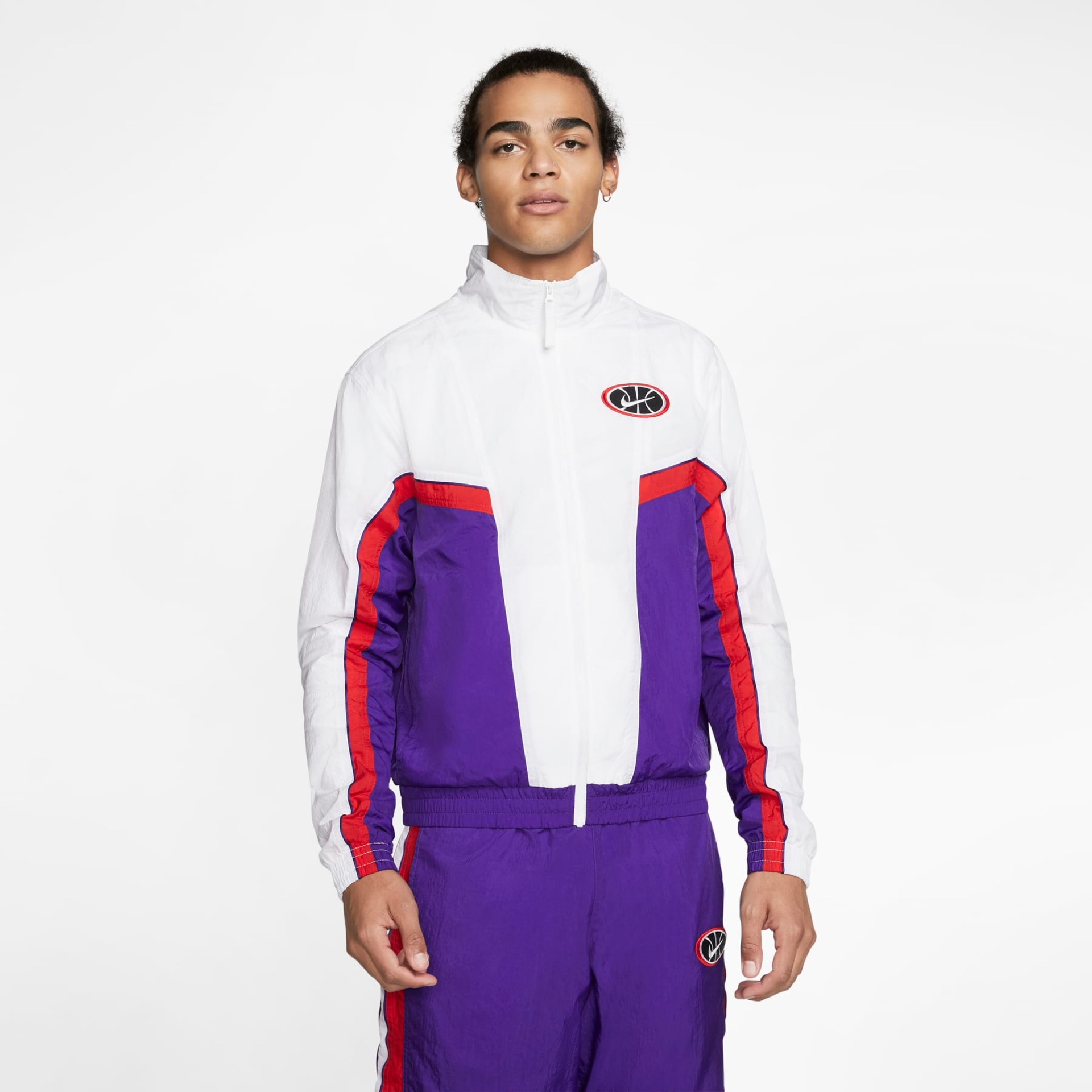 jaqueta nike throwback woven