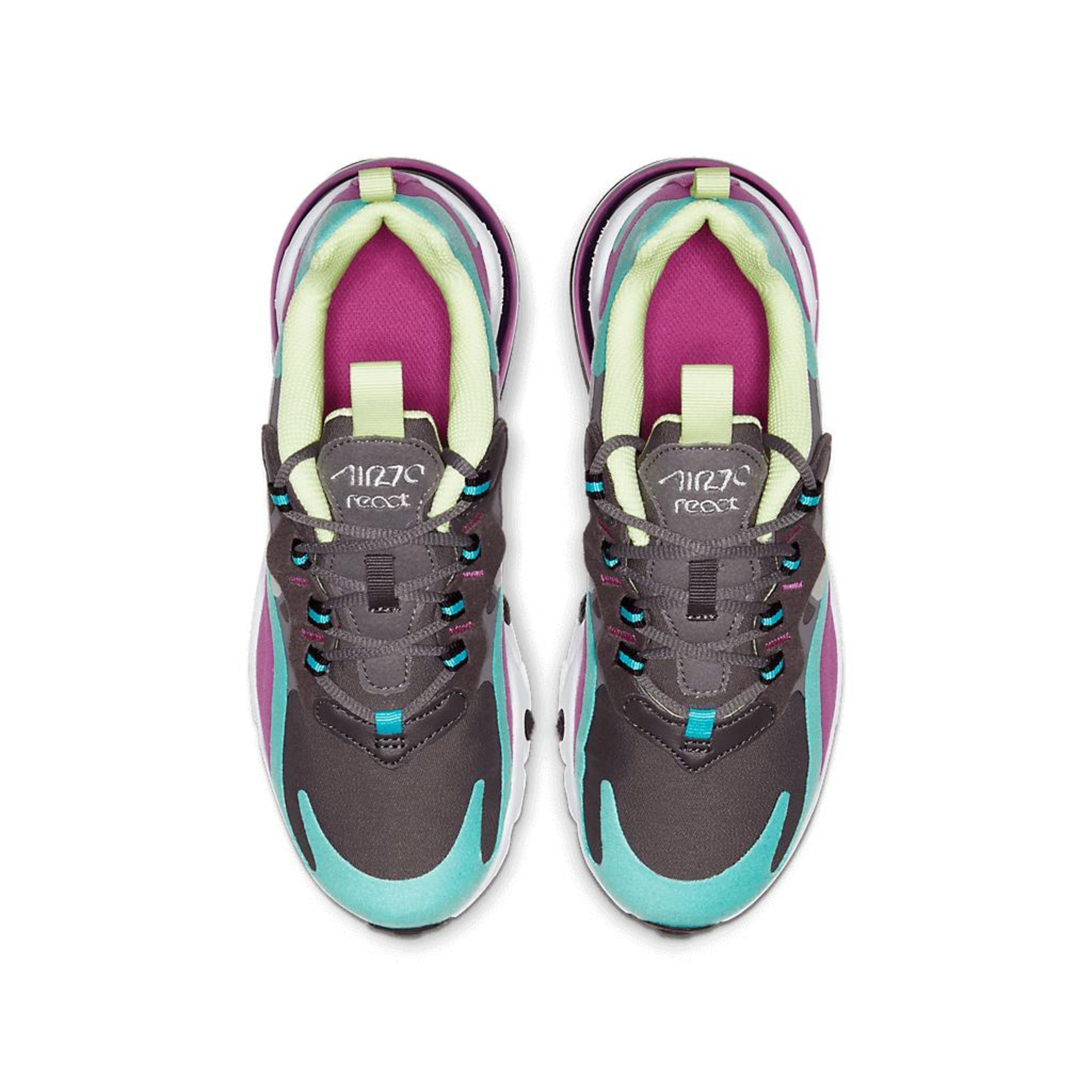 Tênis Nike Air Max 270 React Infantil - Foto 4