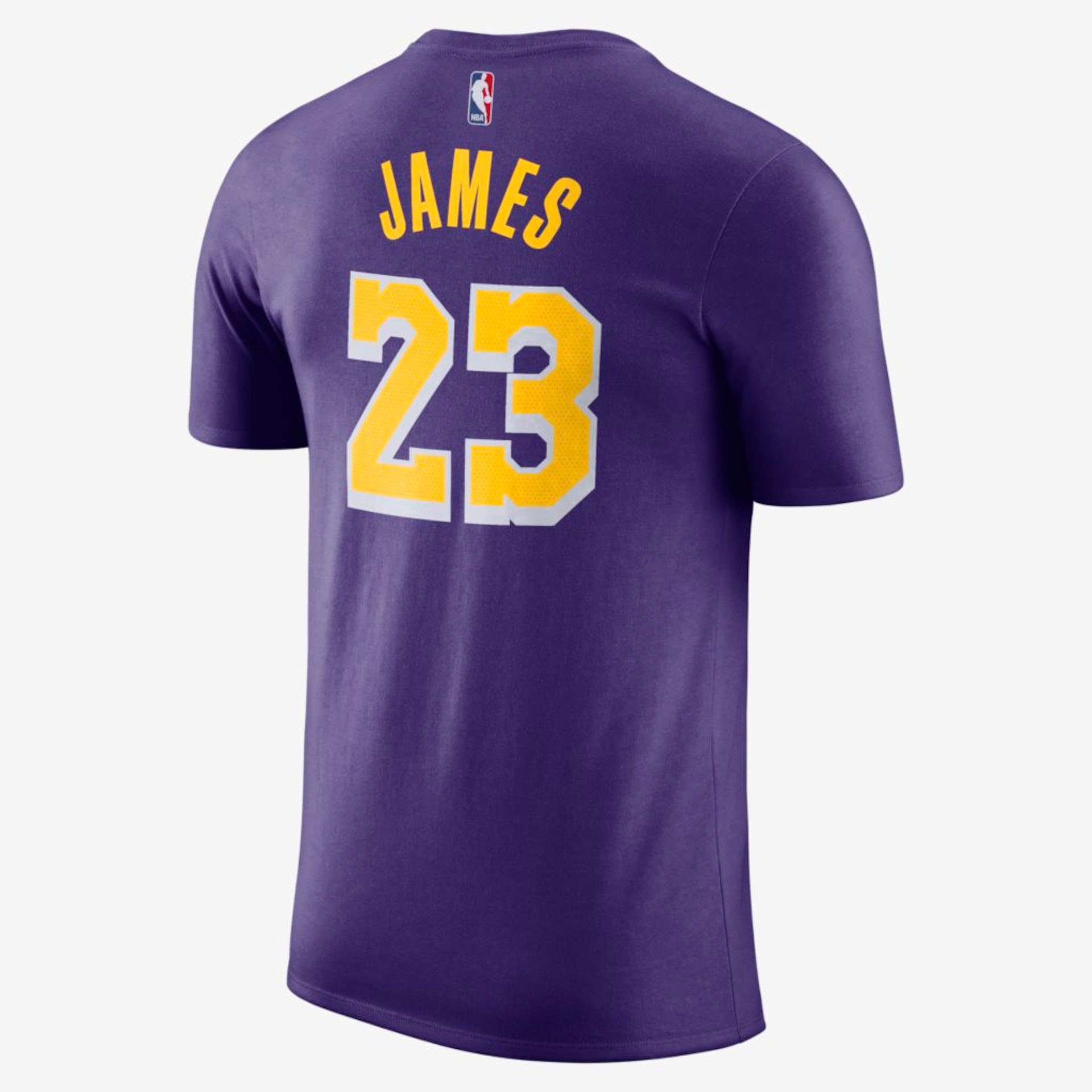 Camiseta LeBron James Los Angeles Lakers Nike Dri-FIT Masculina - Foto 2