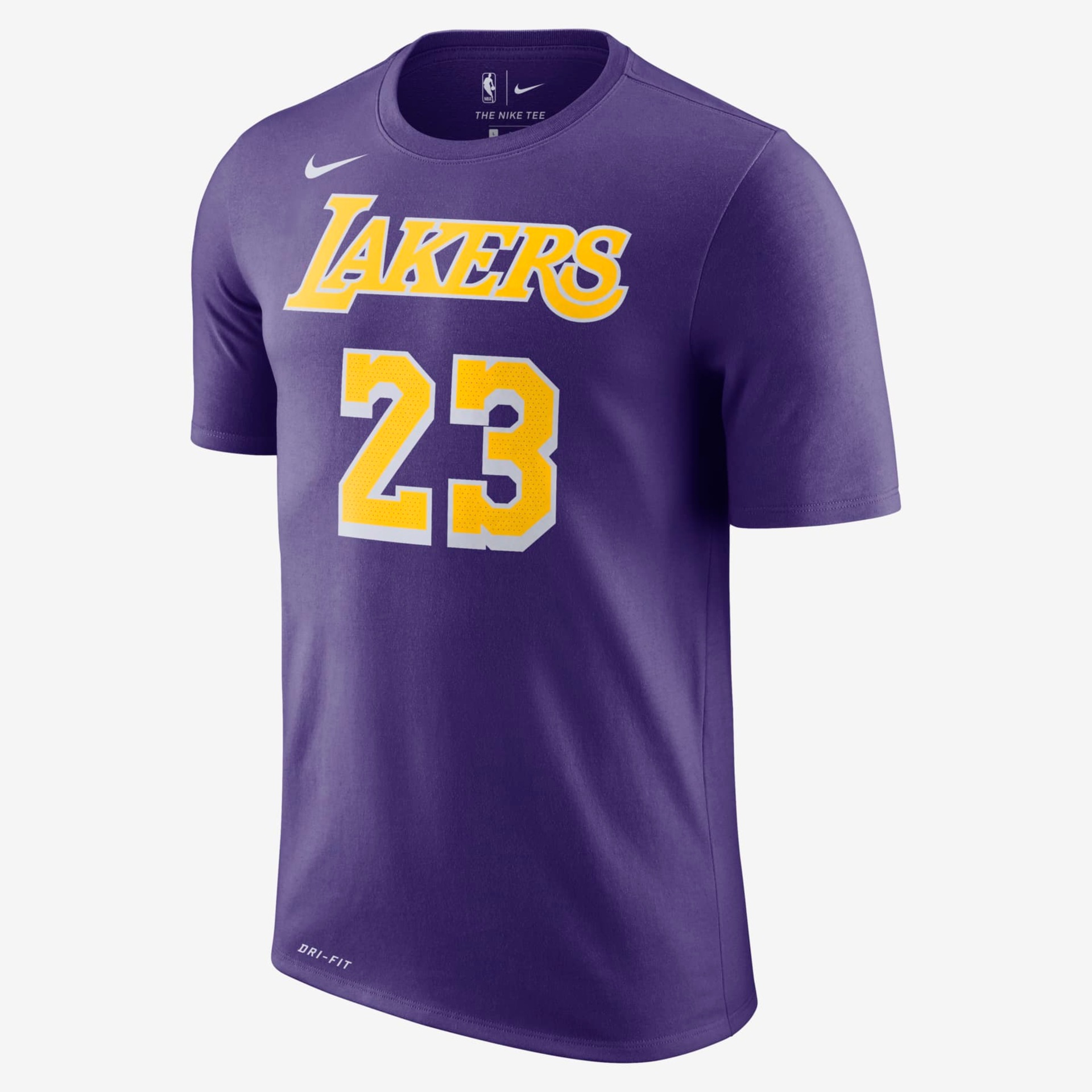 Camiseta LeBron James Los Angeles Lakers Nike Dri-FIT Masculina - Foto 1