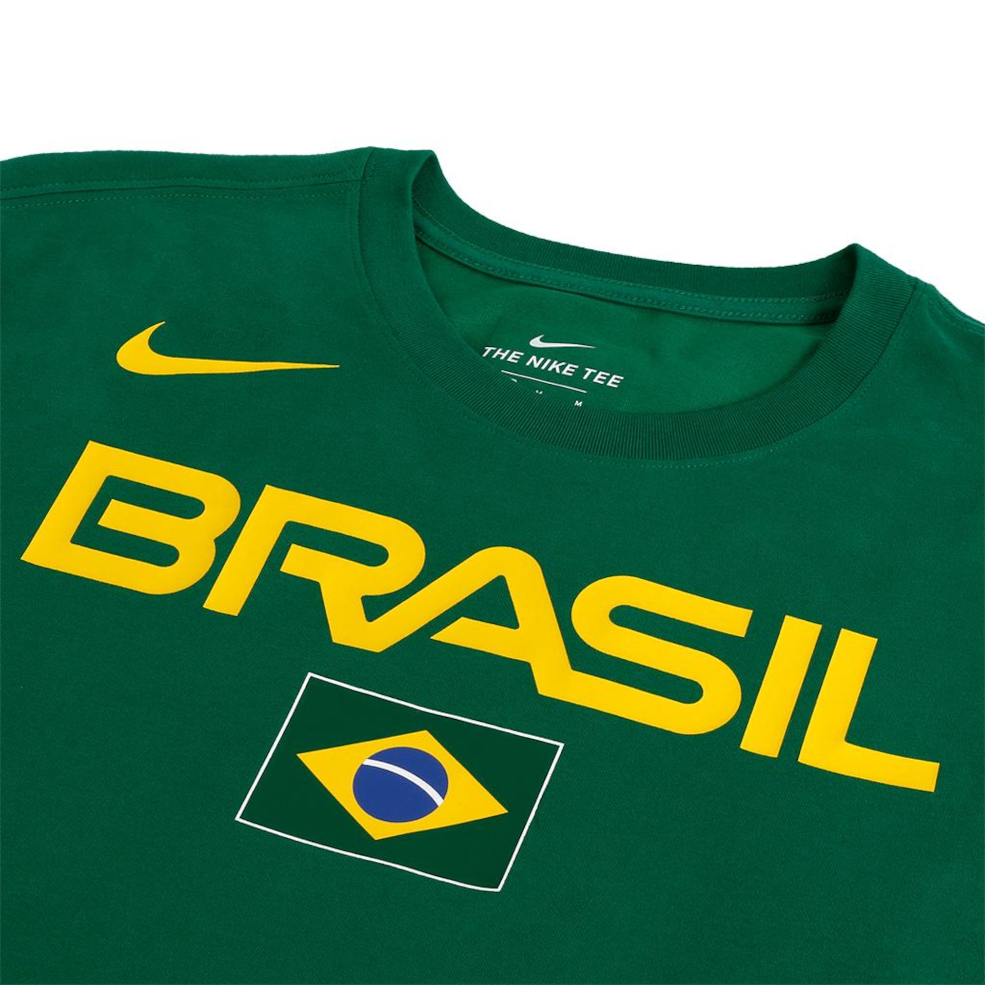 Camiseta Nike Brasil Dri-FIT Masculina - Foto 3