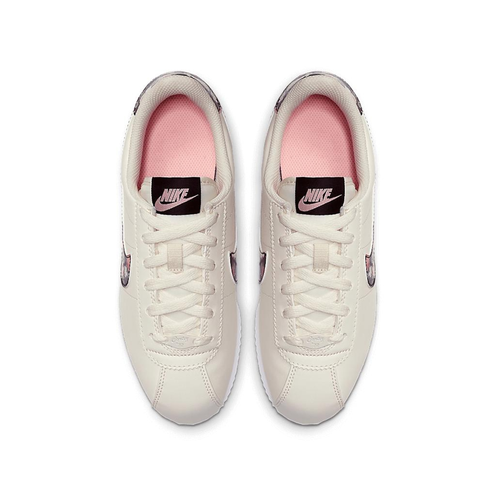 Tênis Nike Cortez Basic Vintage Floral Infantil - Foto 4