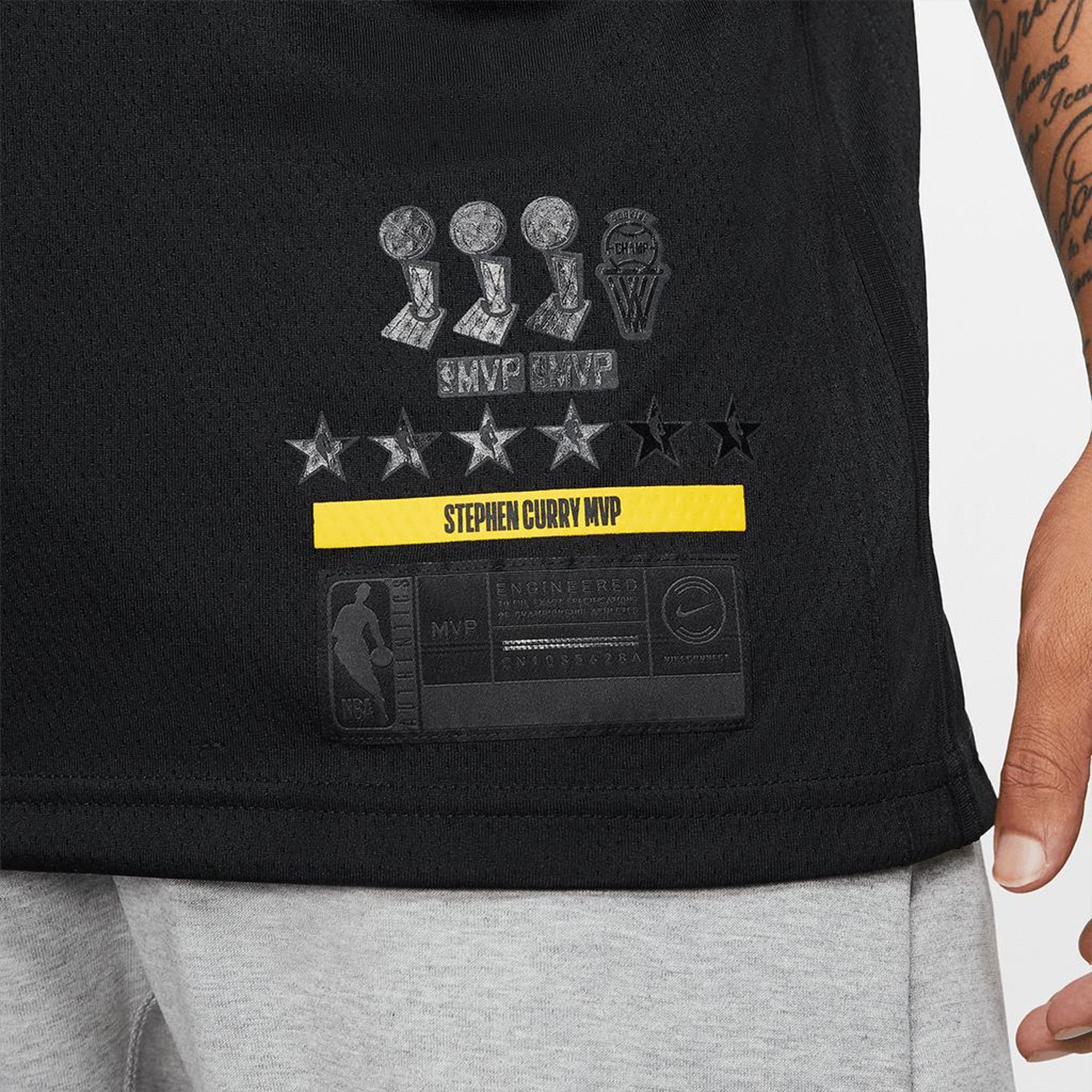 Regata Nike Stephen Curry "MVP" Swingman Masculina (Golden State Warriors) - Foto 5