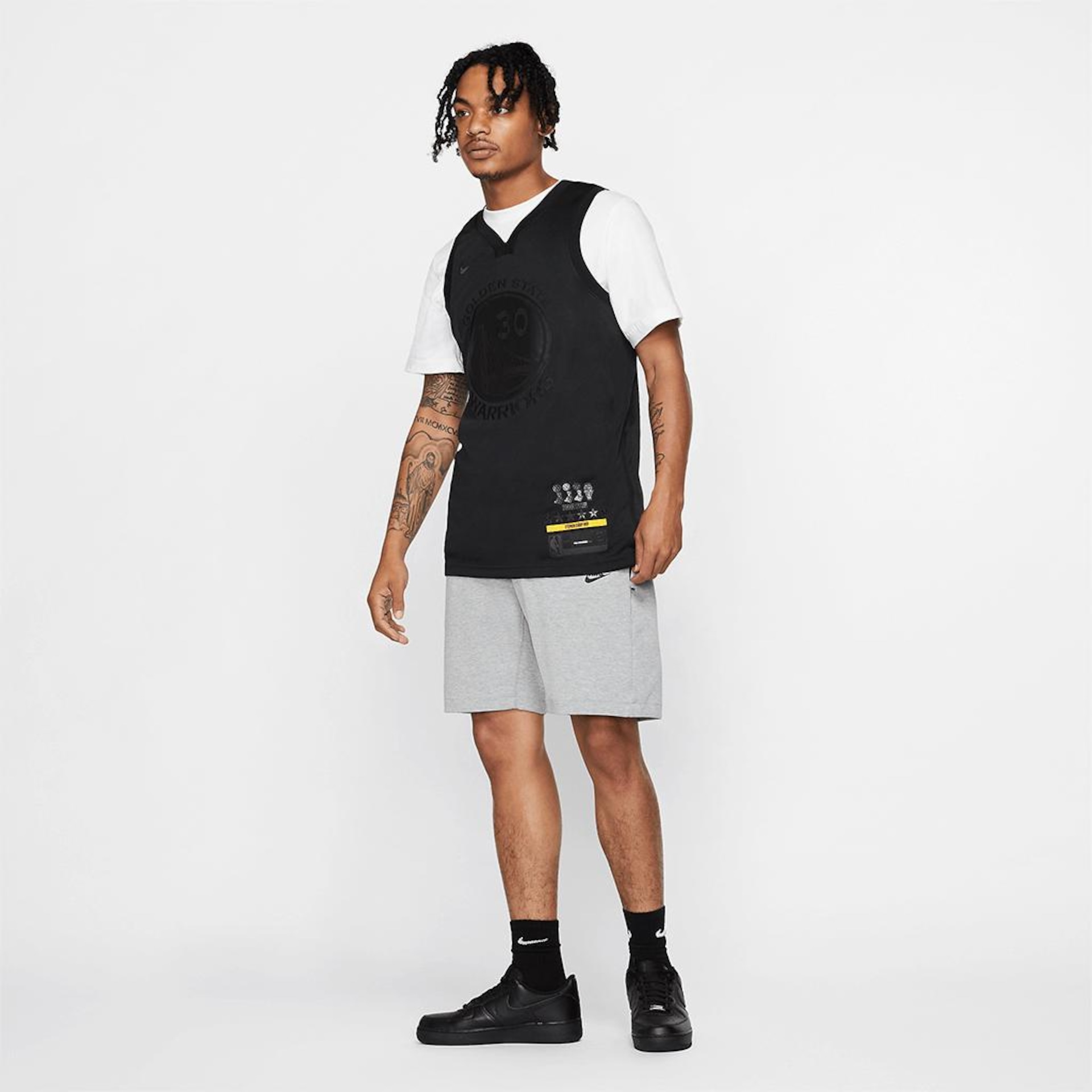 Regata Nike Stephen Curry "MVP" Swingman Masculina (Golden State Warriors) - Foto 8