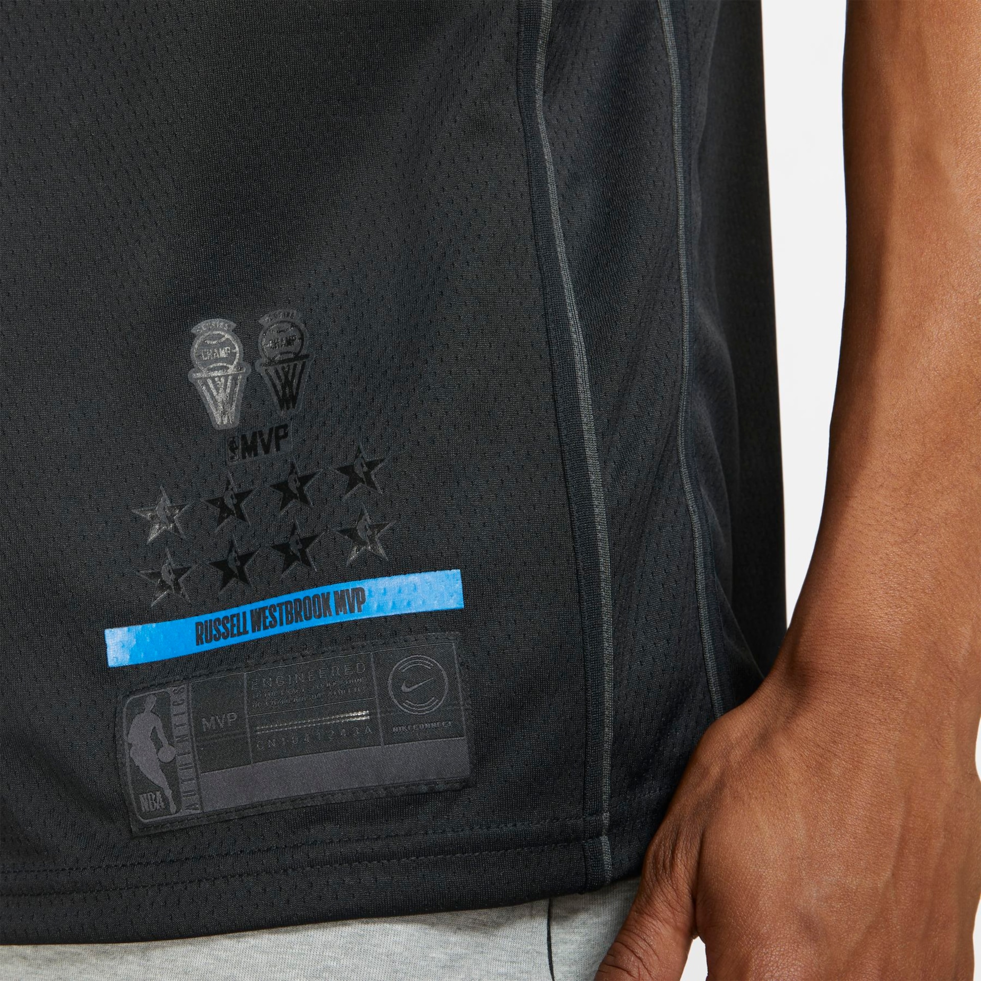Regata Nike Russell Westbrook "MVP" Swingman Masculina (Oklahoma City Thunder) - Foto 6
