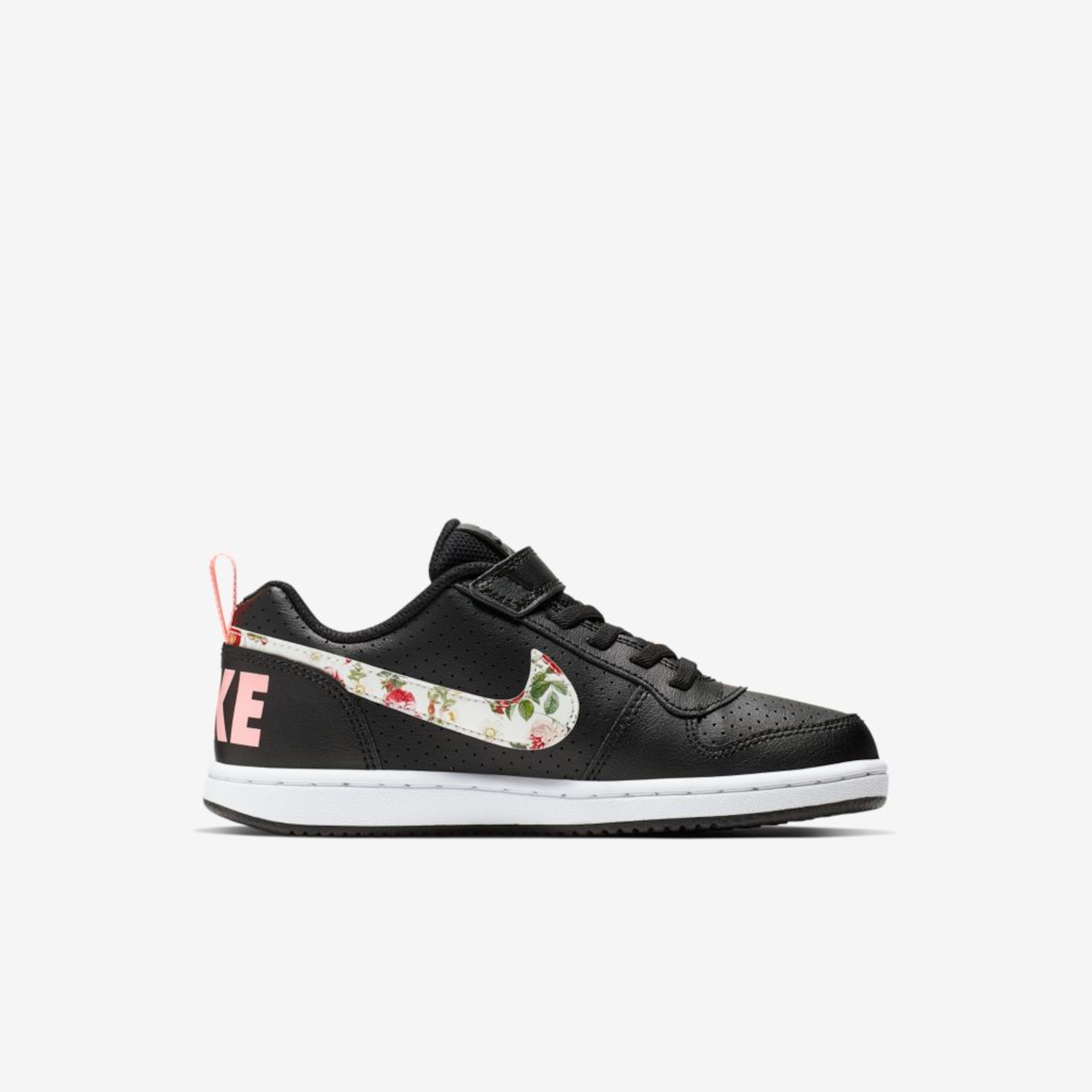 Tênis Nike Court Borough Low Vintage Floral Infantil - Foto 3