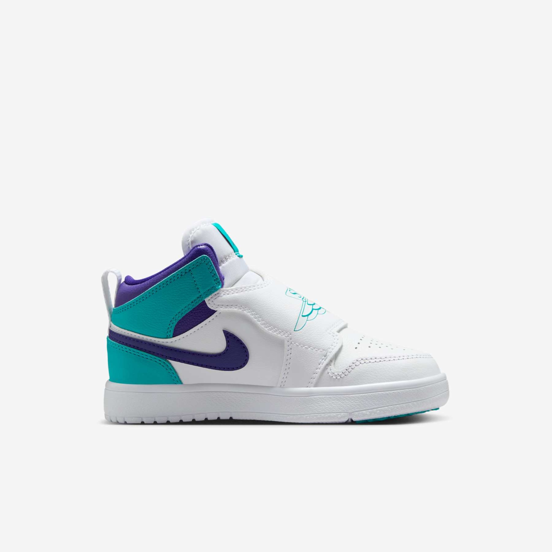 Tênis Jordan 1 Sky Infantil - Foto 3