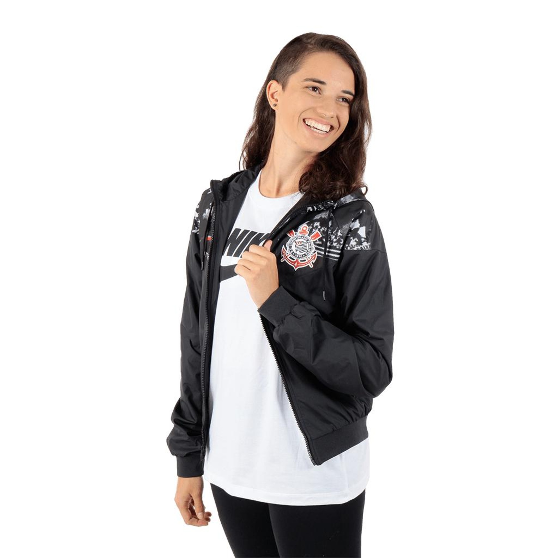 Jaqueta Nike Corinthians Invasões Feminina - Foto 3