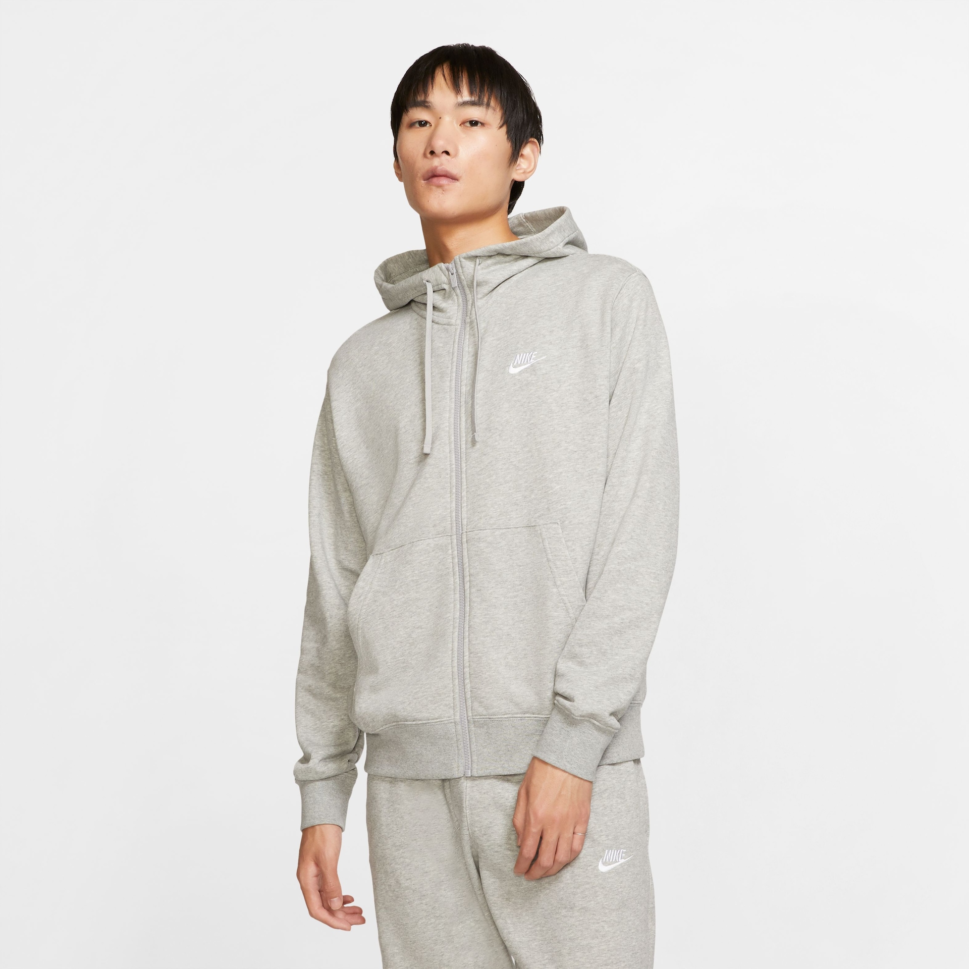 Jaqueta Nike Club Hoodie Masculina - Foto 1