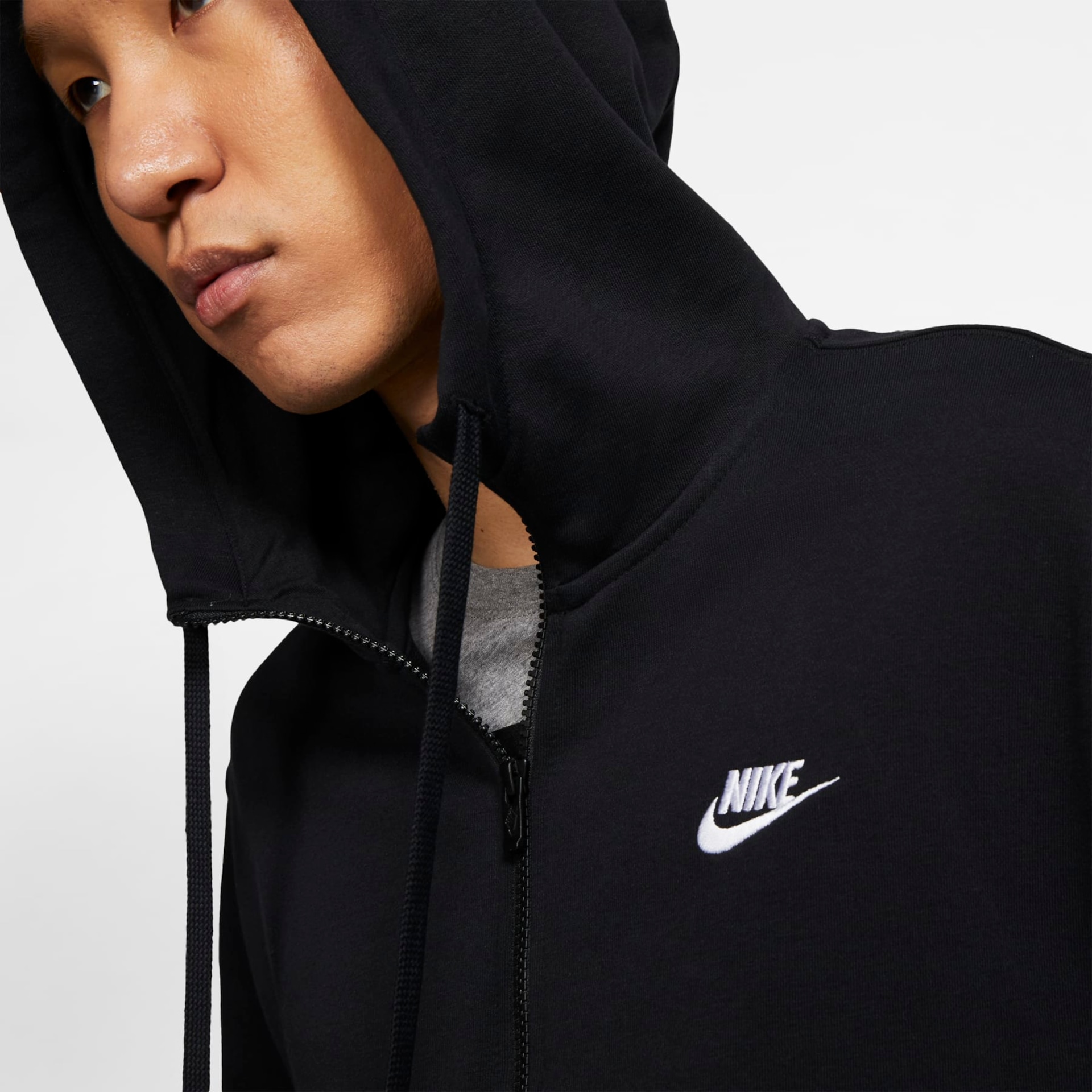 Jaqueta Nike Club Hoodie Masculina - Foto 2