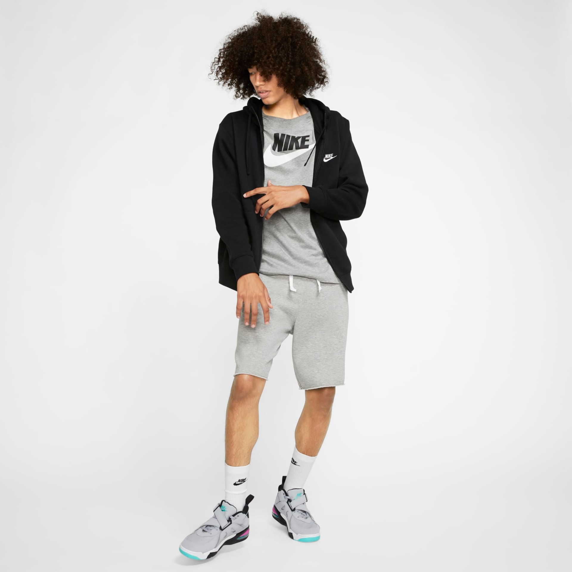Blusão Nike Sportswear Club Fleece Masculino - Foto 6