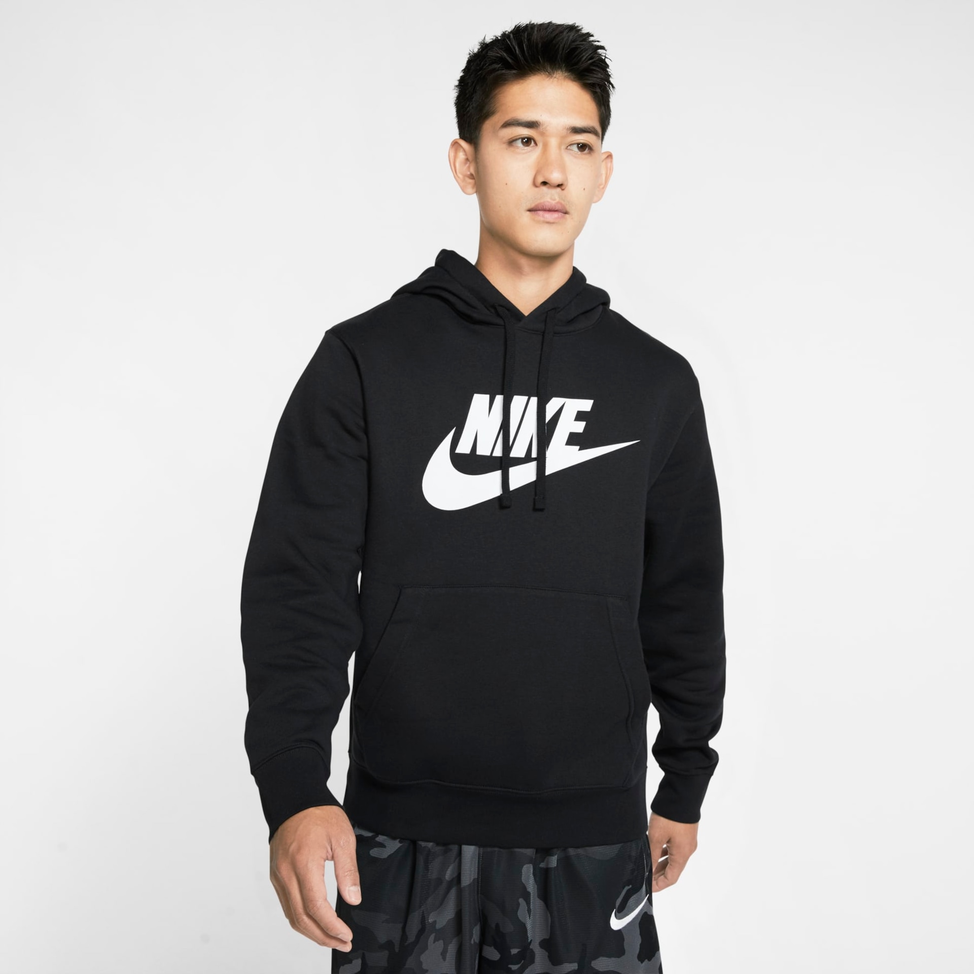 Blusão Nike Sportswear Club Fleece Masculino - Foto 1