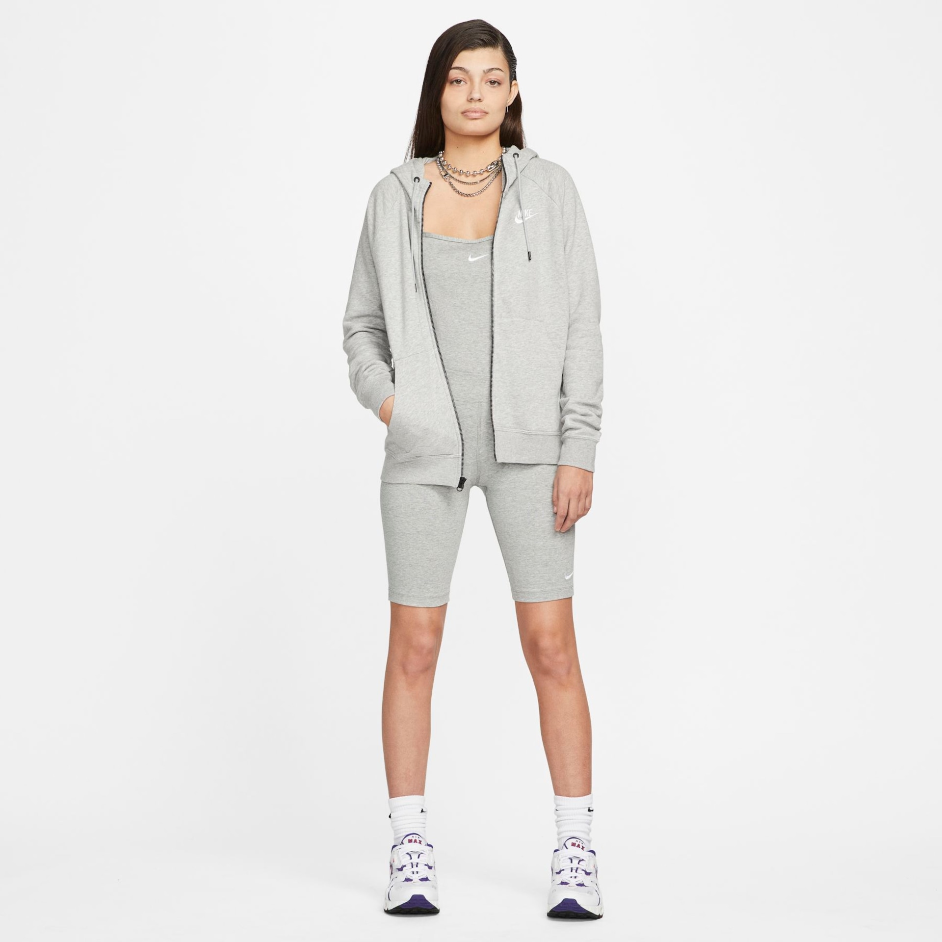 Jaqueta Nike Sportswear Essential Feminina - Foto 3