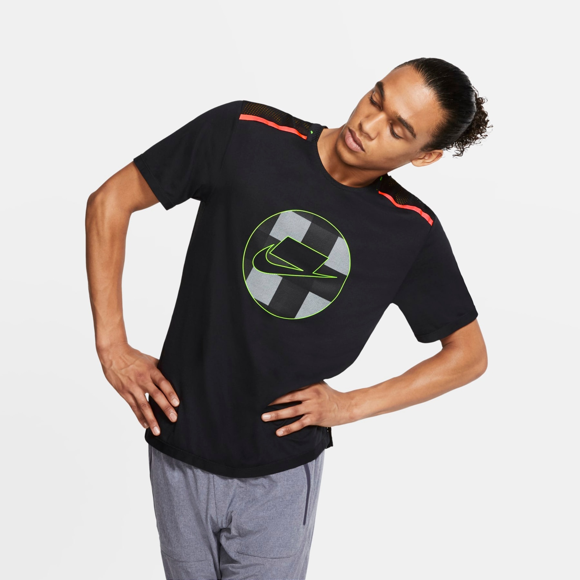 Camiseta Nike Mesh Top Masculina - Foto 1