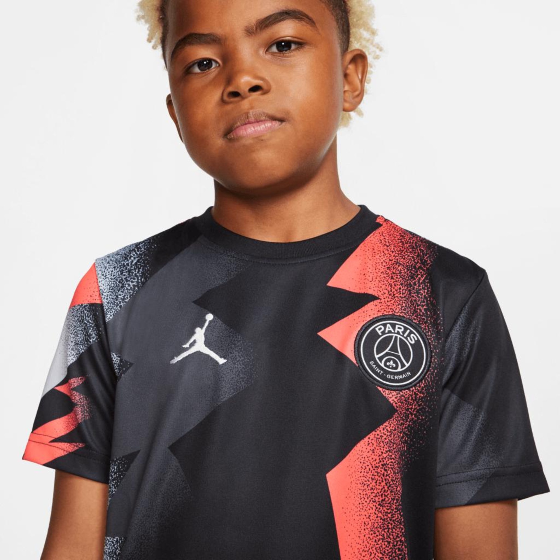 Camiseta Jordan PSG Treino Infantil - Foto 3