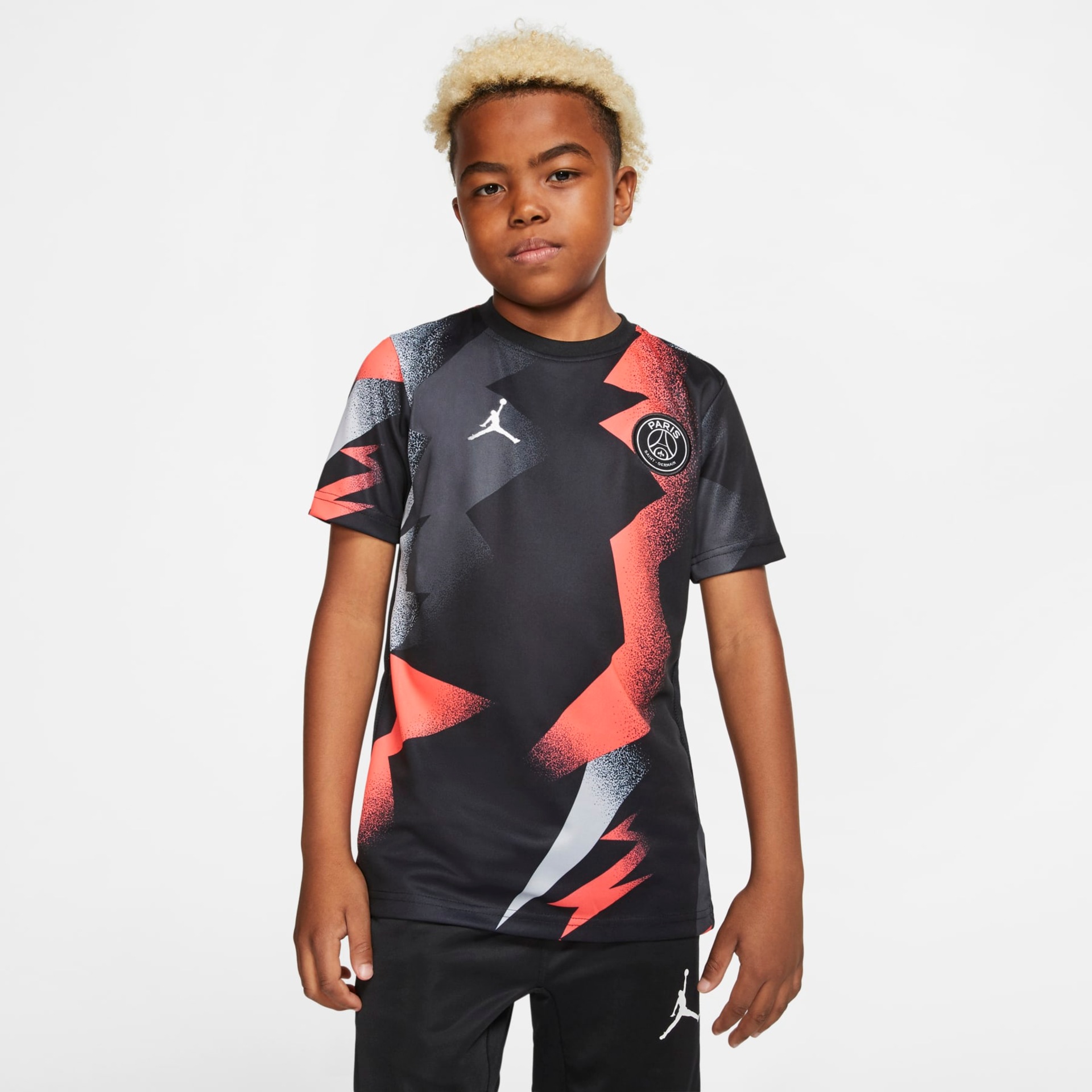 Camiseta Jordan PSG Treino Infantil - Foto 1