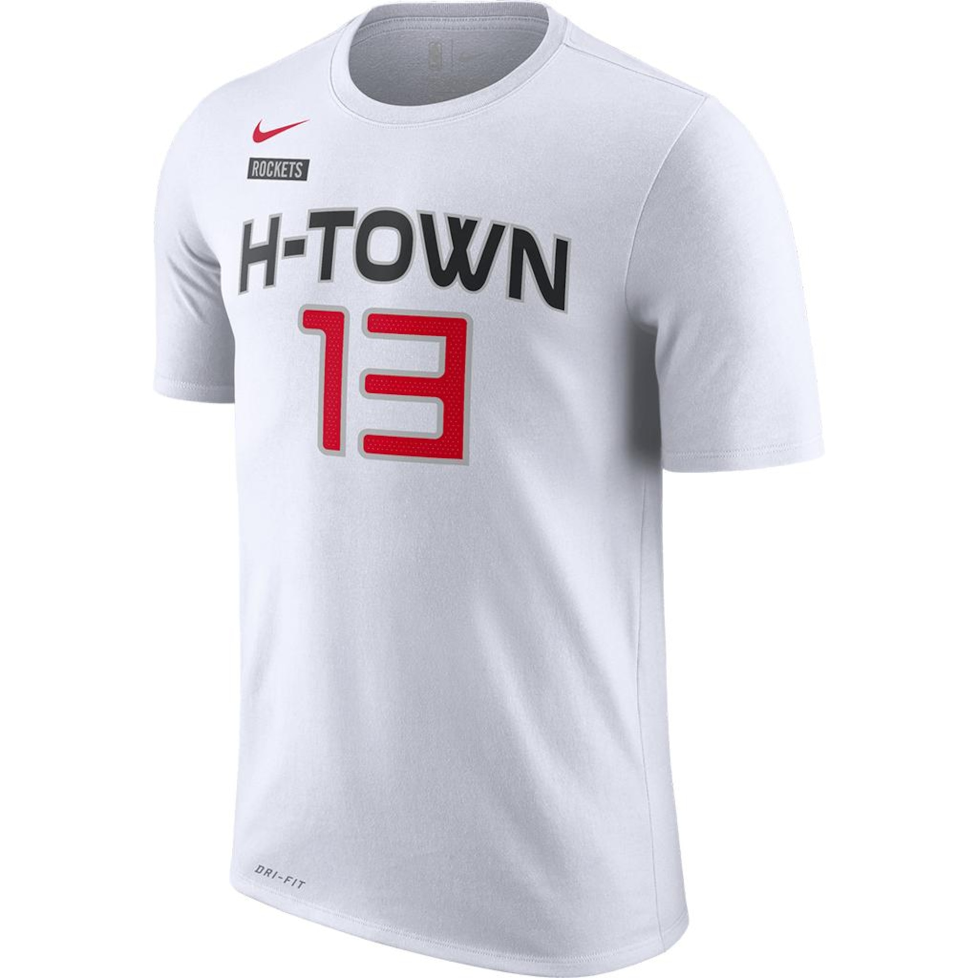 Camiseta Nike James Harden Rockets City Edition Masculina - Foto 1