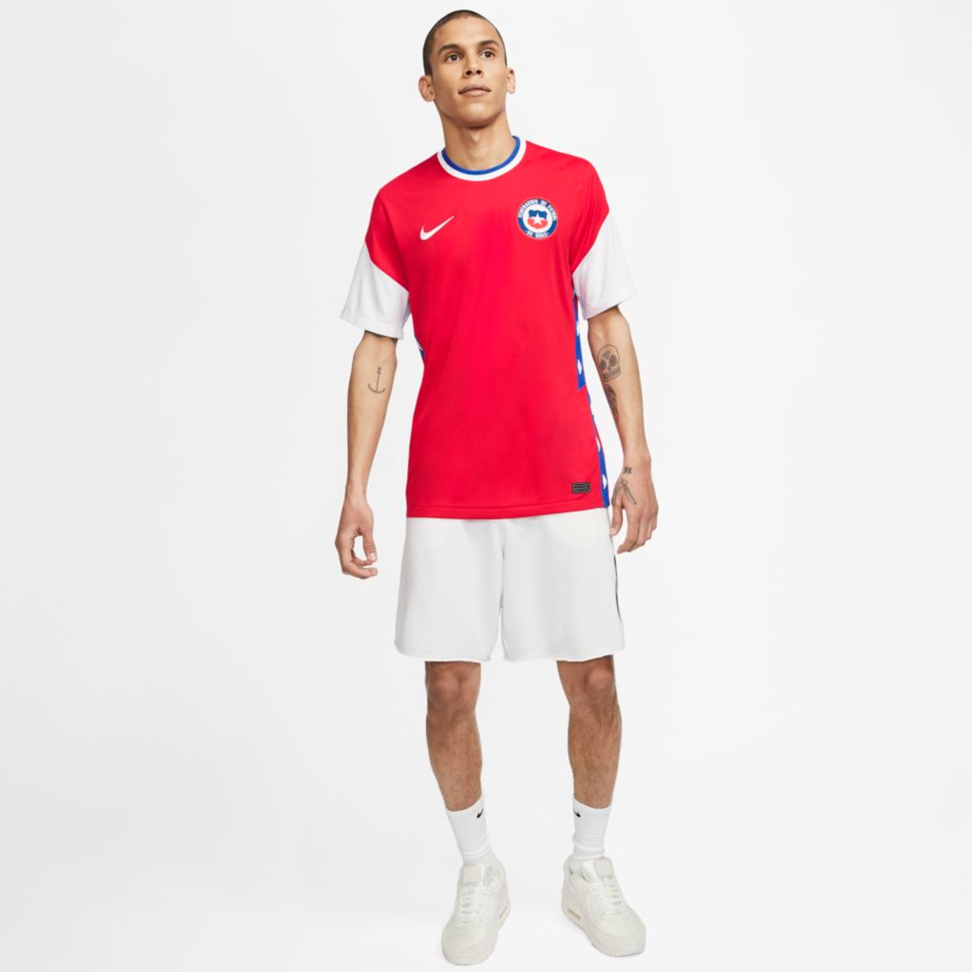 Camisa Nike Chile I 2020/21 Torcedor Pro Masculina - Foto 7