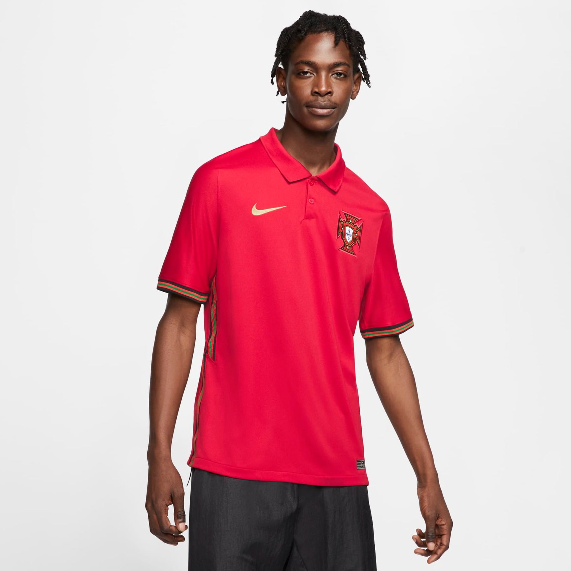 Camisa Nike Portugal I 2020/21 Torcedor Pro Masculina - Foto 1