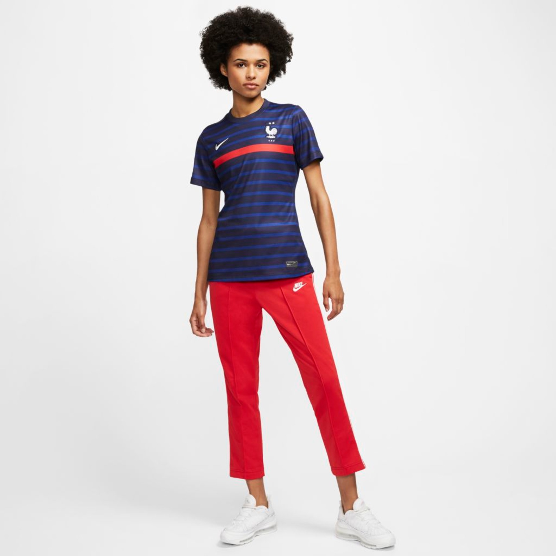 Camisa Nike França I 2020/21 Torcedora Pro Feminina - Foto 7