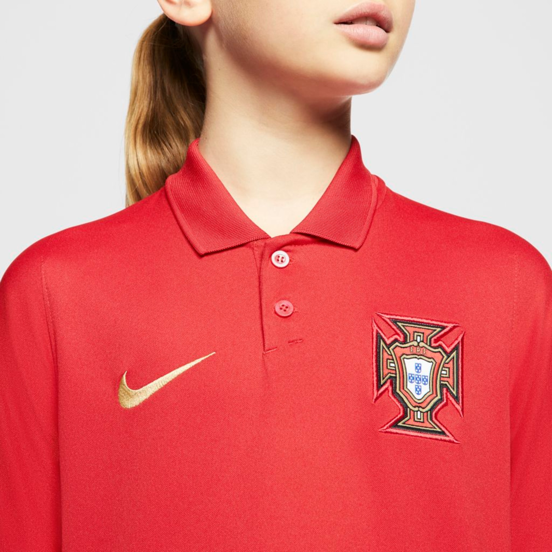 Camisa Nike Portugal I 2020/21 Torcedor Infantil - Foto 3