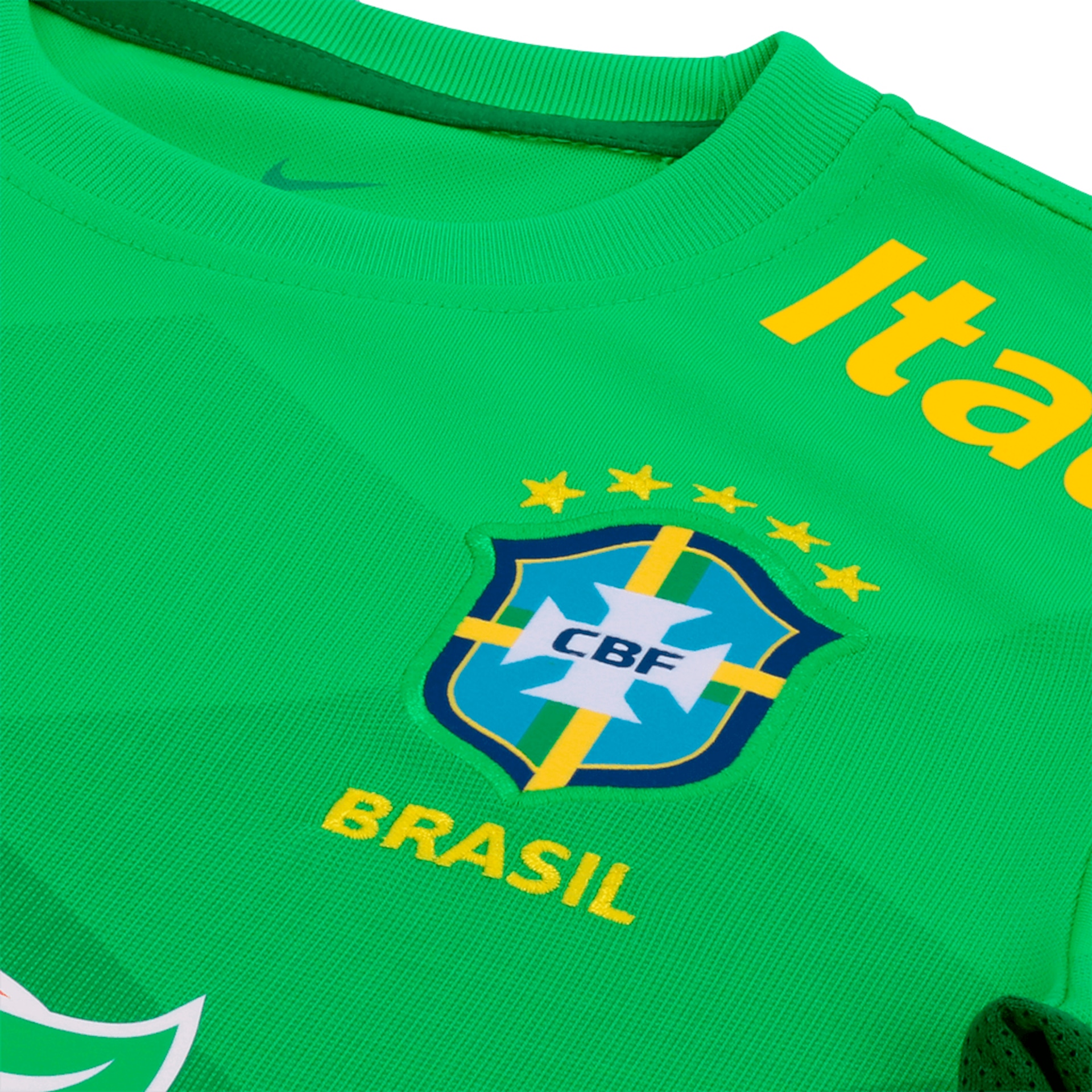 Camisa Pré-Jogo Nike Brasil Infantil - Foto 3