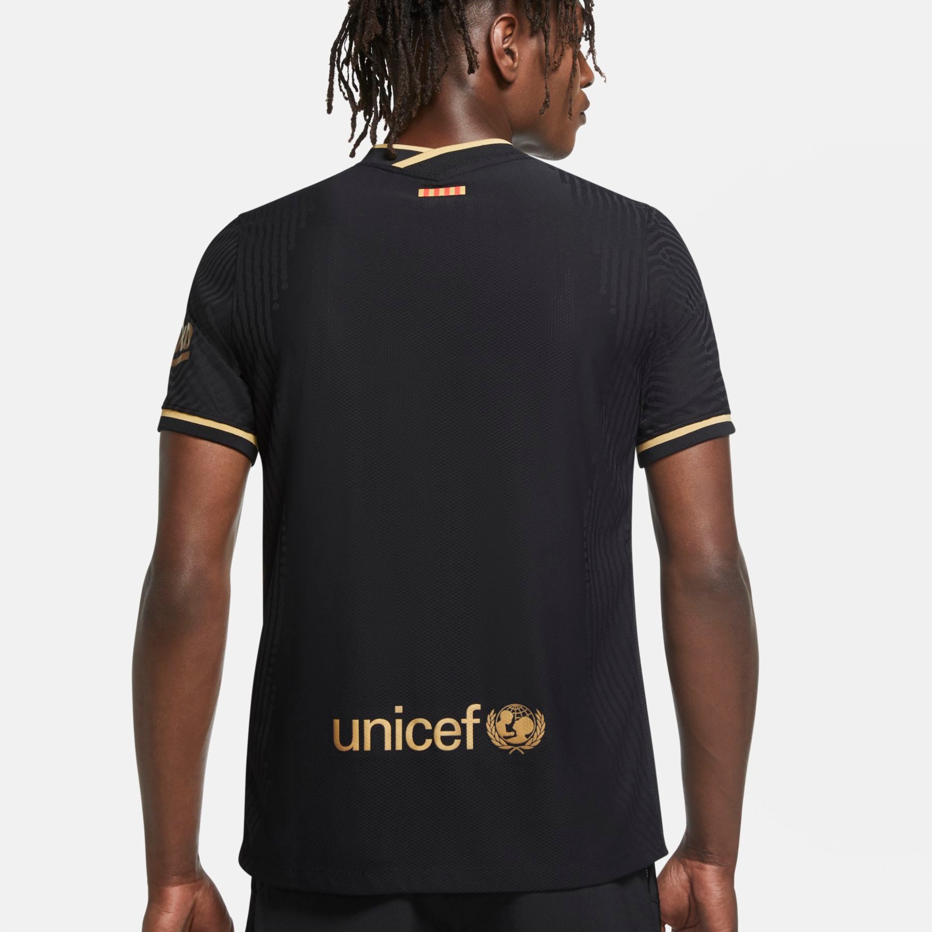 Camisa Nike Barcelona II 2020/21 Vapor Jogador Masculina - Foto 2