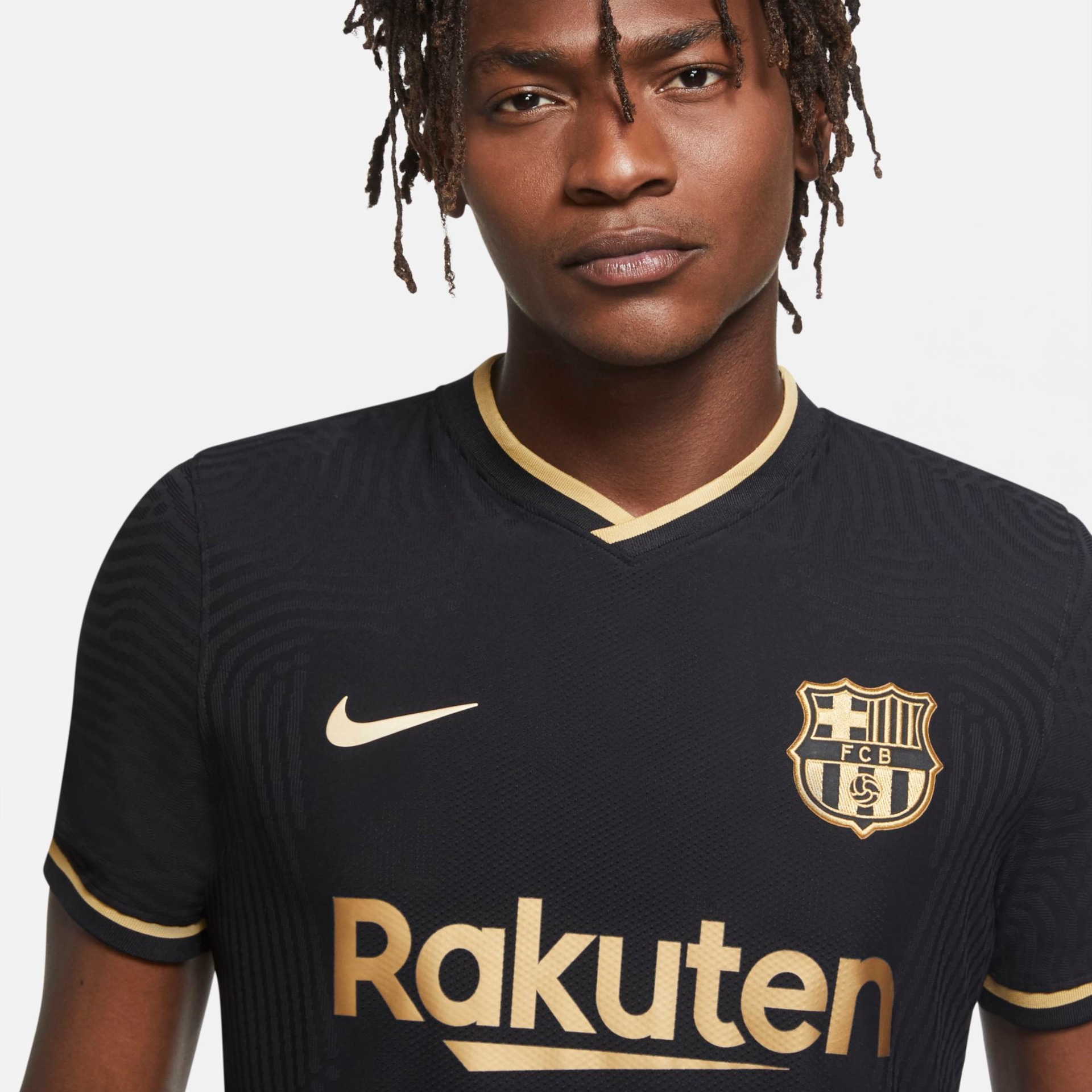 Camisa Nike Barcelona II 2020/21 Vapor Jogador Masculina - Foto 3