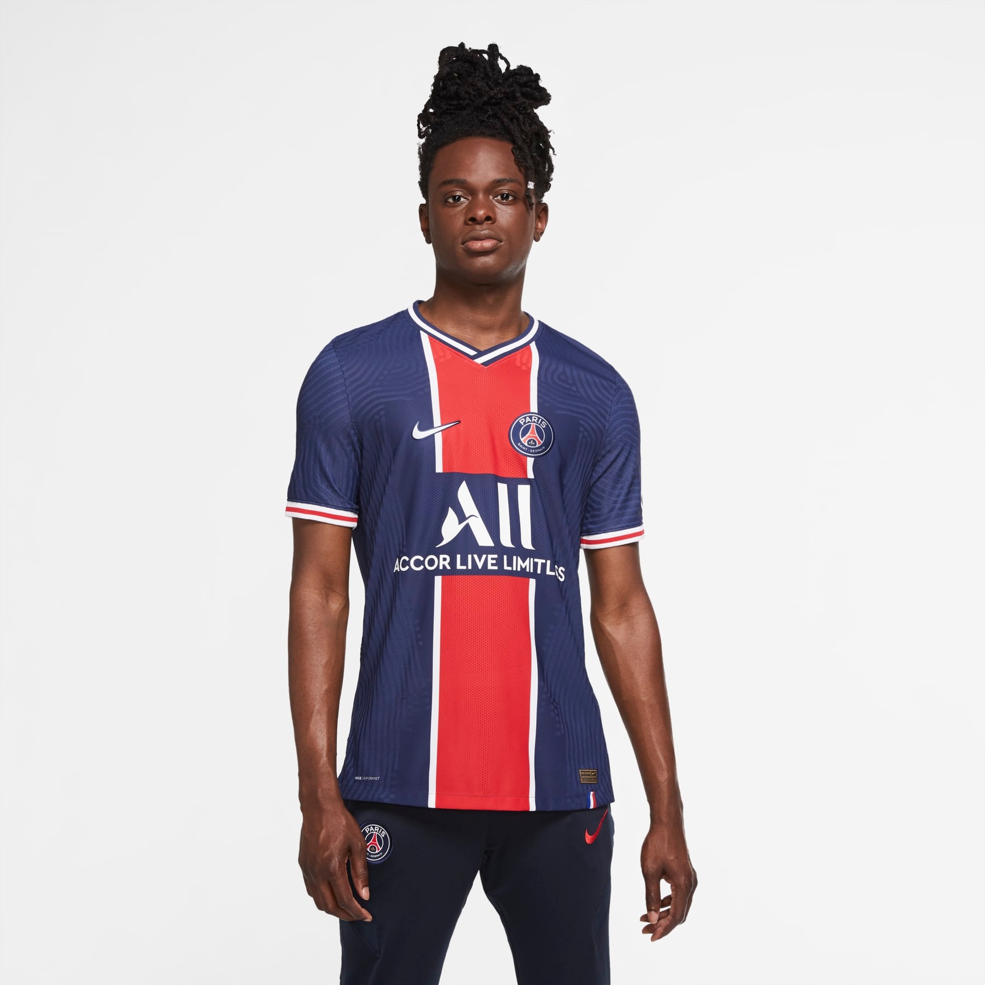Camisa Nike PSG I 2020/21 Jogador Masculina - Foto 1