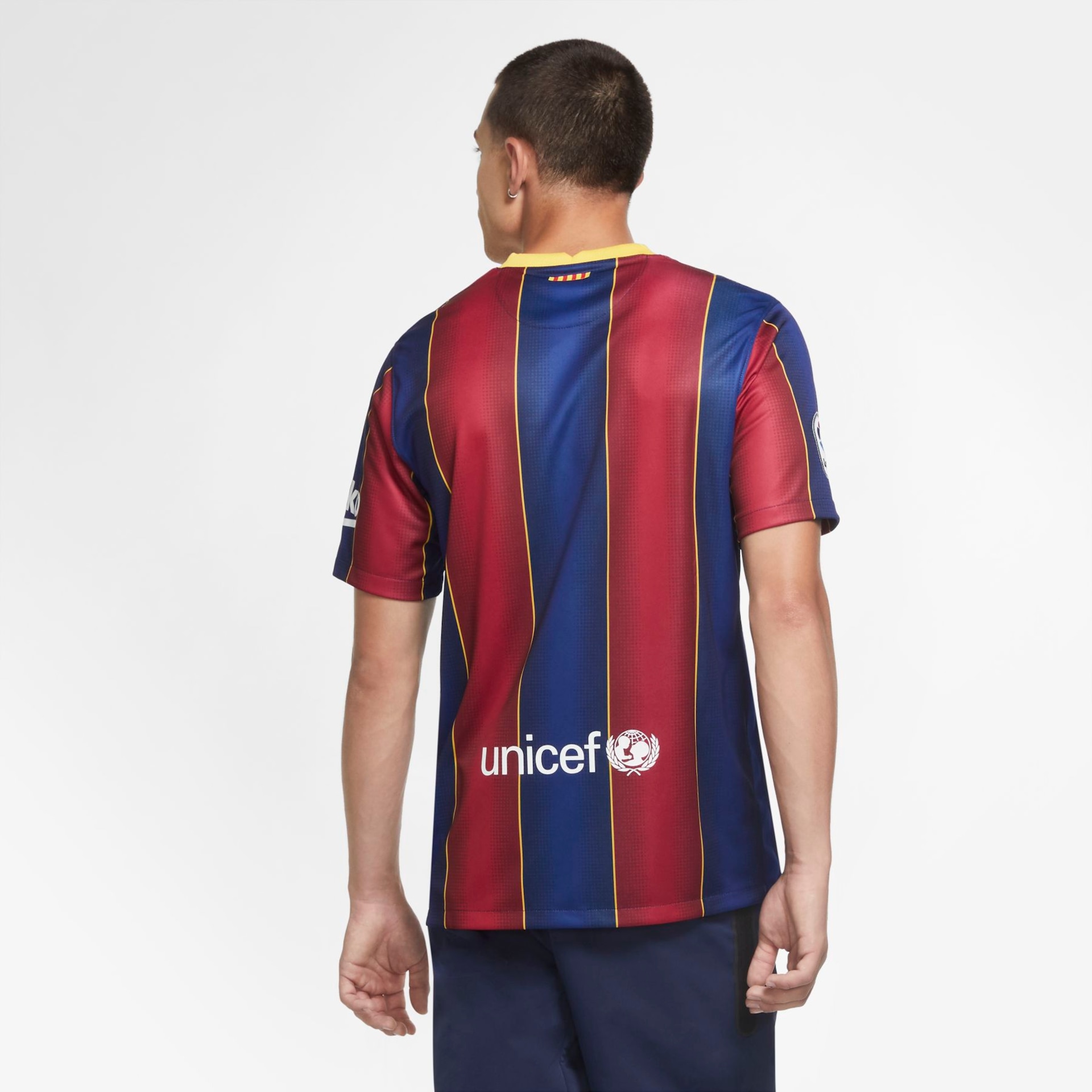 Camisa Nike Barcelona I 2020/21 Torcedor Pro Masculina - Foto 2