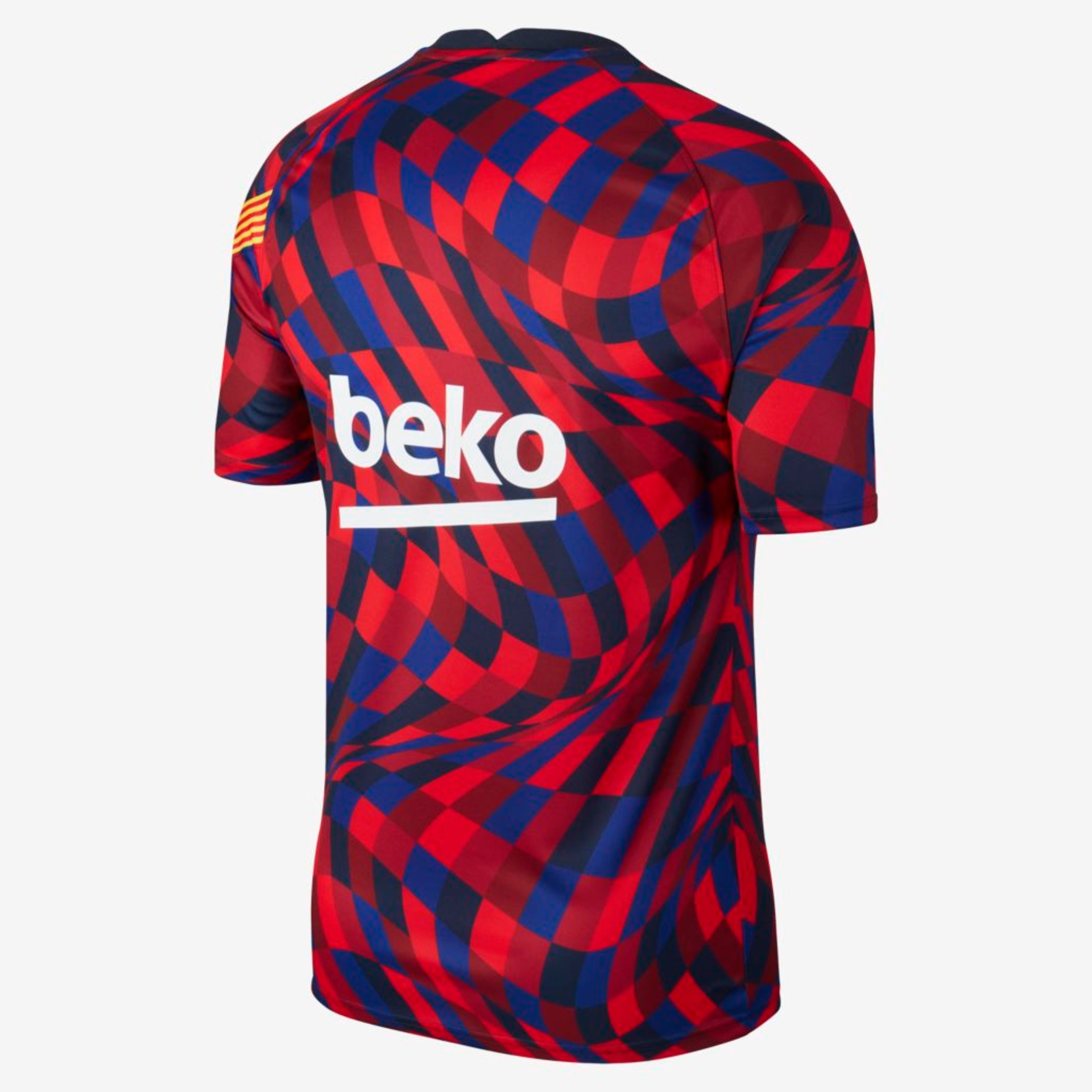 Camisa Nike Barcelona Pré Jogo 2020/21 Masculina - Foto 2