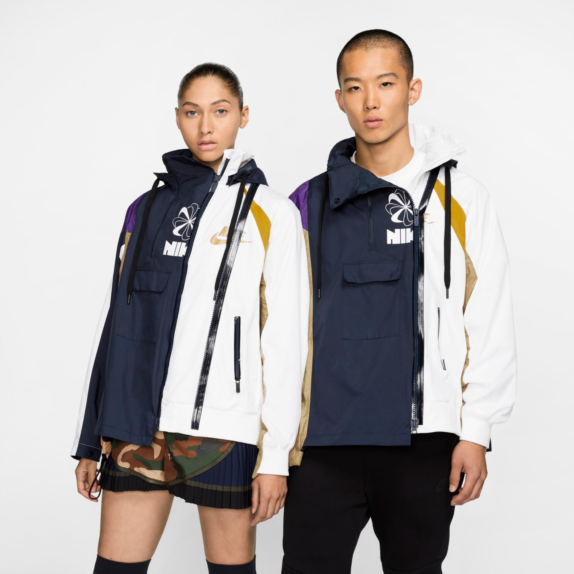 Jaqueta Nike x Sacai Unissex - Foto 1
