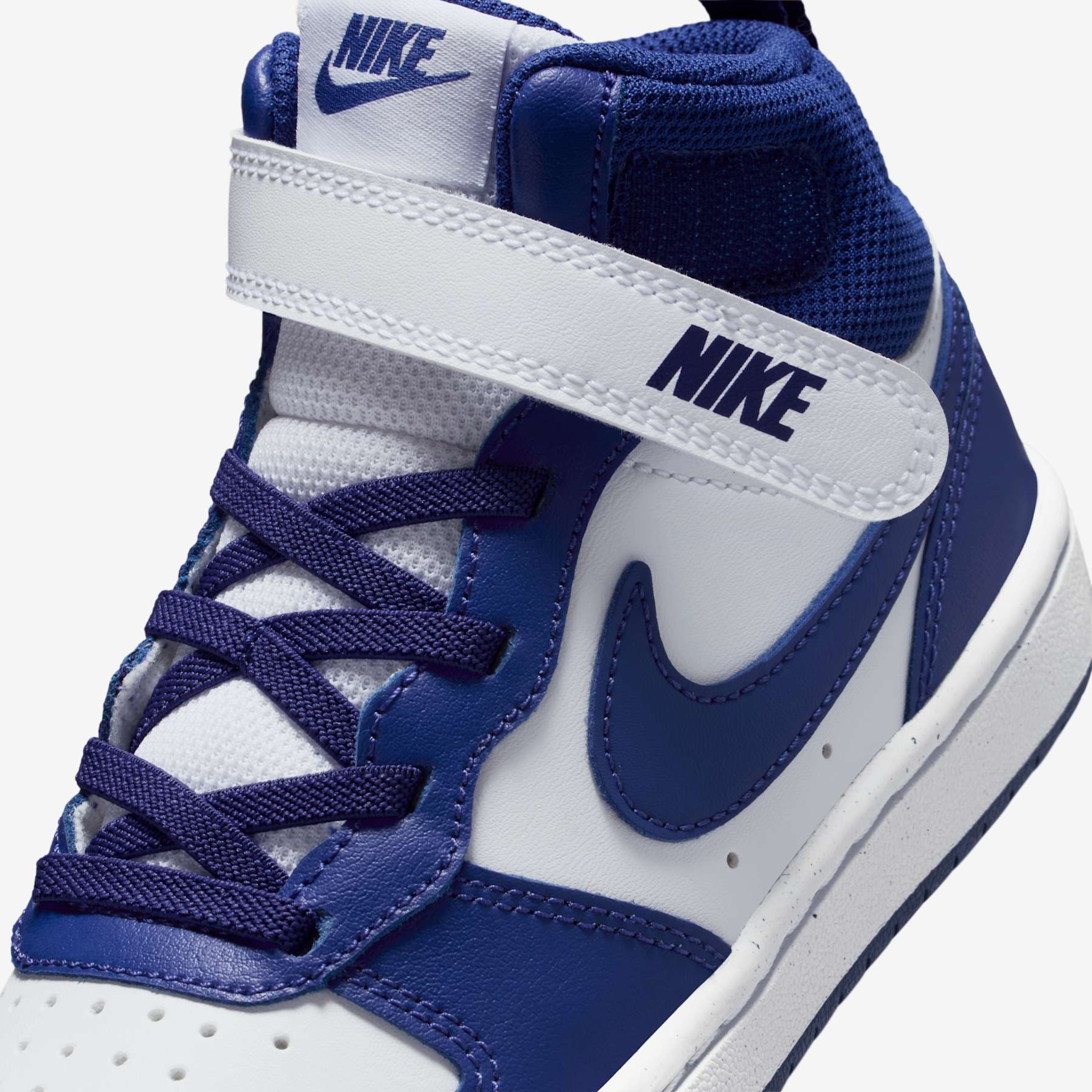 Tênis Nike Court Borough Mid 2 Infantil - Foto 7