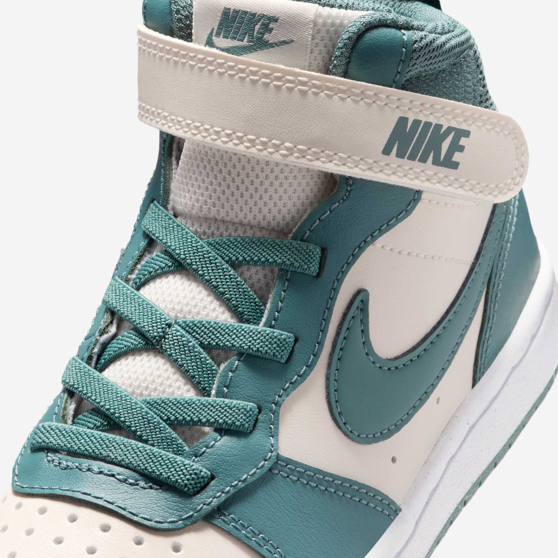 Tênis Nike Court Borough Mid 2 Infantil - Foto 7