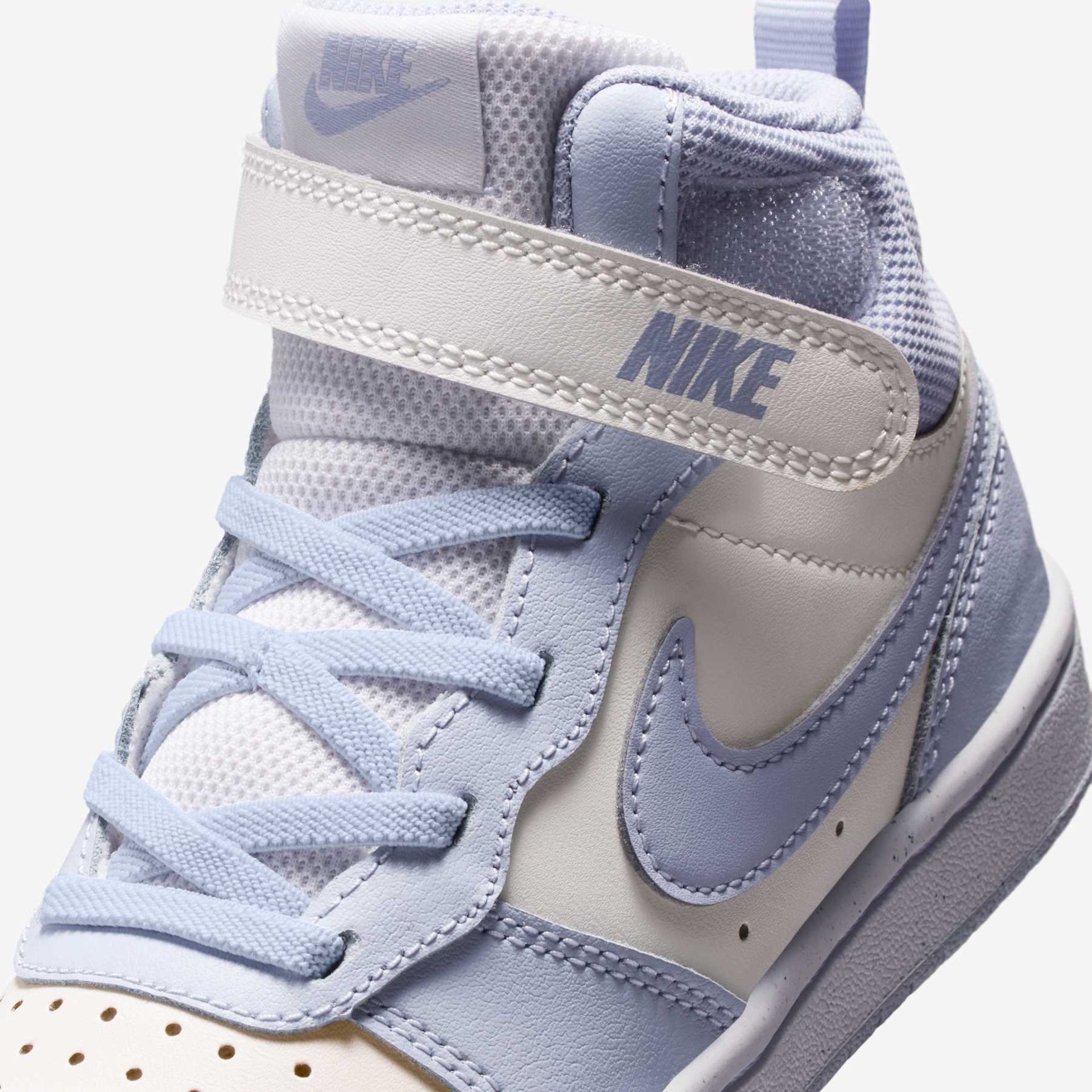 Tênis Nike Court Borough Mid 2 Infantil - Foto 7