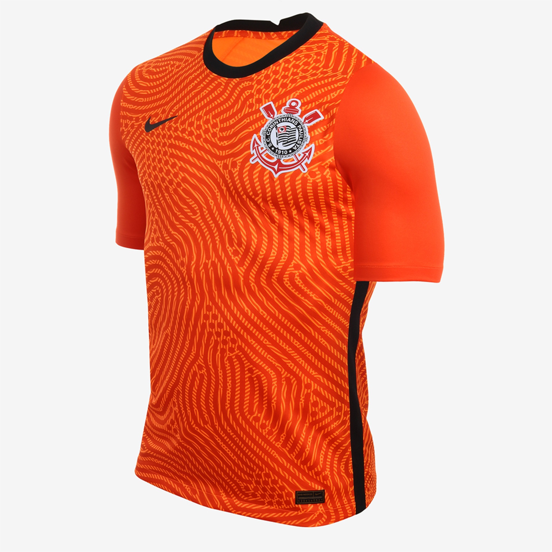 Camisa de Goleiro Nike Corinthians 2020/21 Masculina - Foto 1