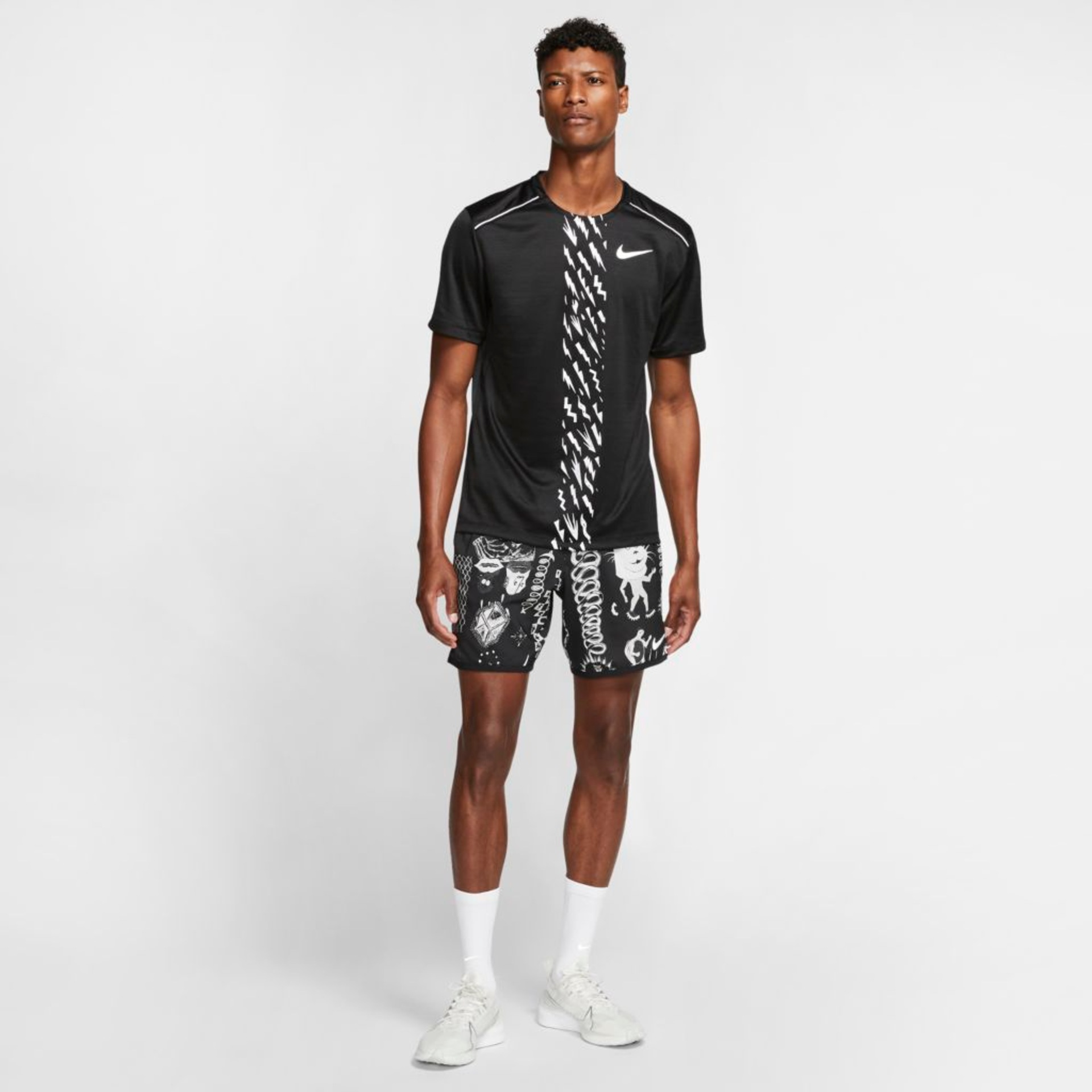 Camiseta Nike Dri-FIT Miler Masculina - Foto 6