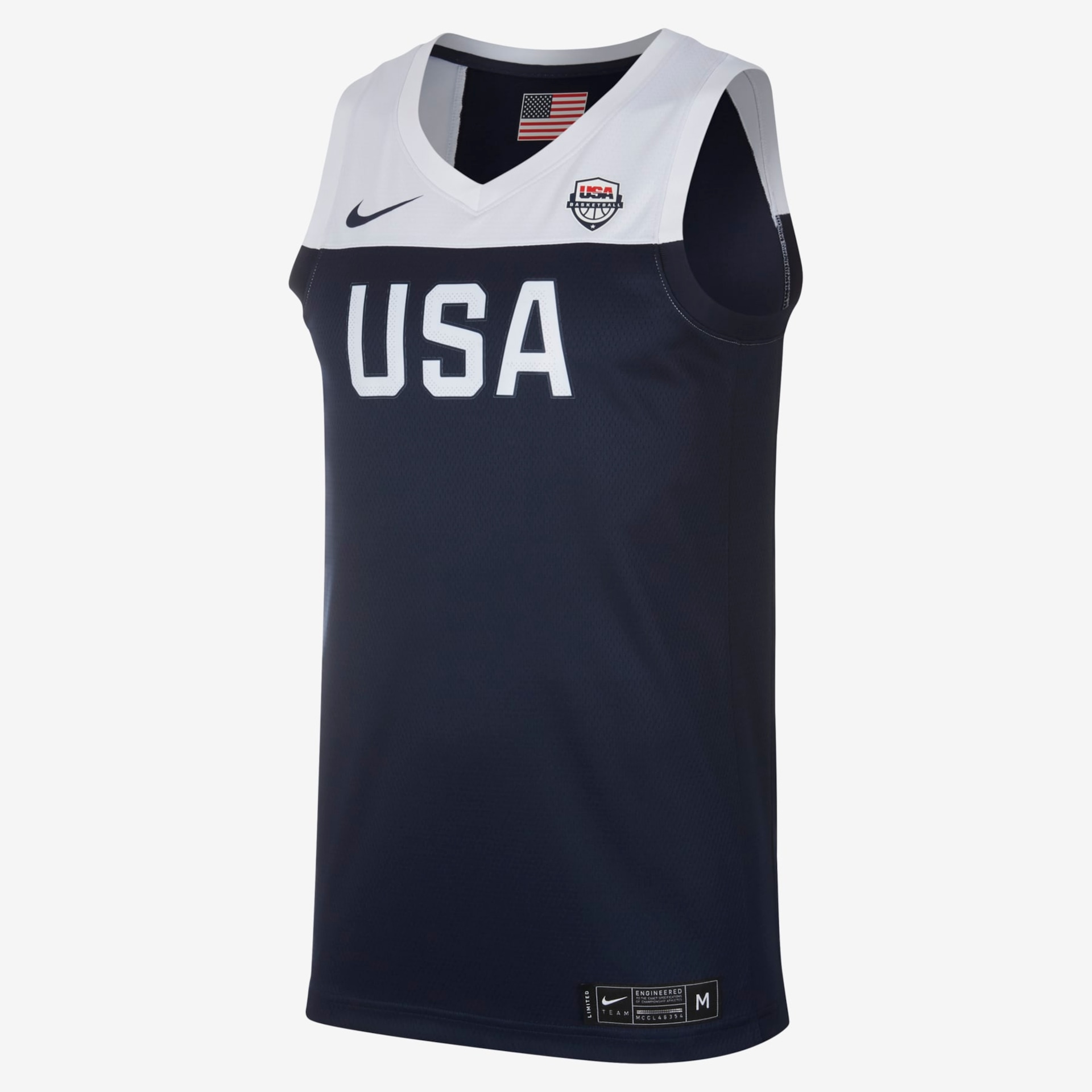 Camisa Nike Seleção Americana de Basquete I Masculina - Foto 1