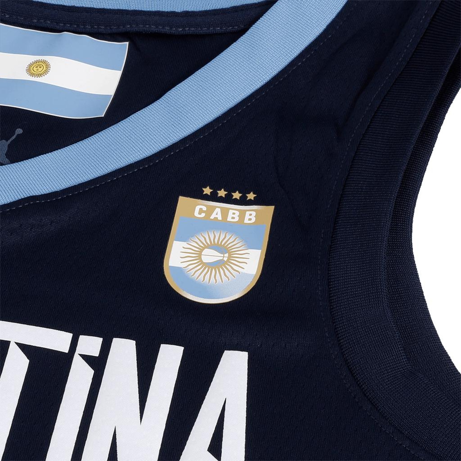 Camisa Jordan Seleção Argentina de Basquete I Masculina - Foto 3