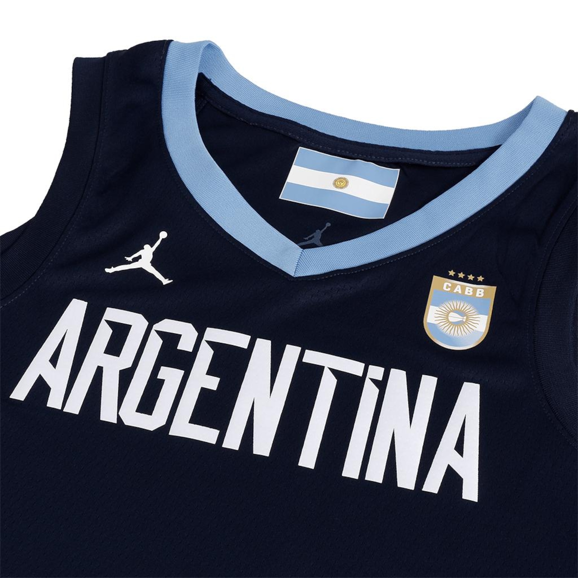 Camisa Jordan Seleção Argentina de Basquete I Masculina - Foto 4