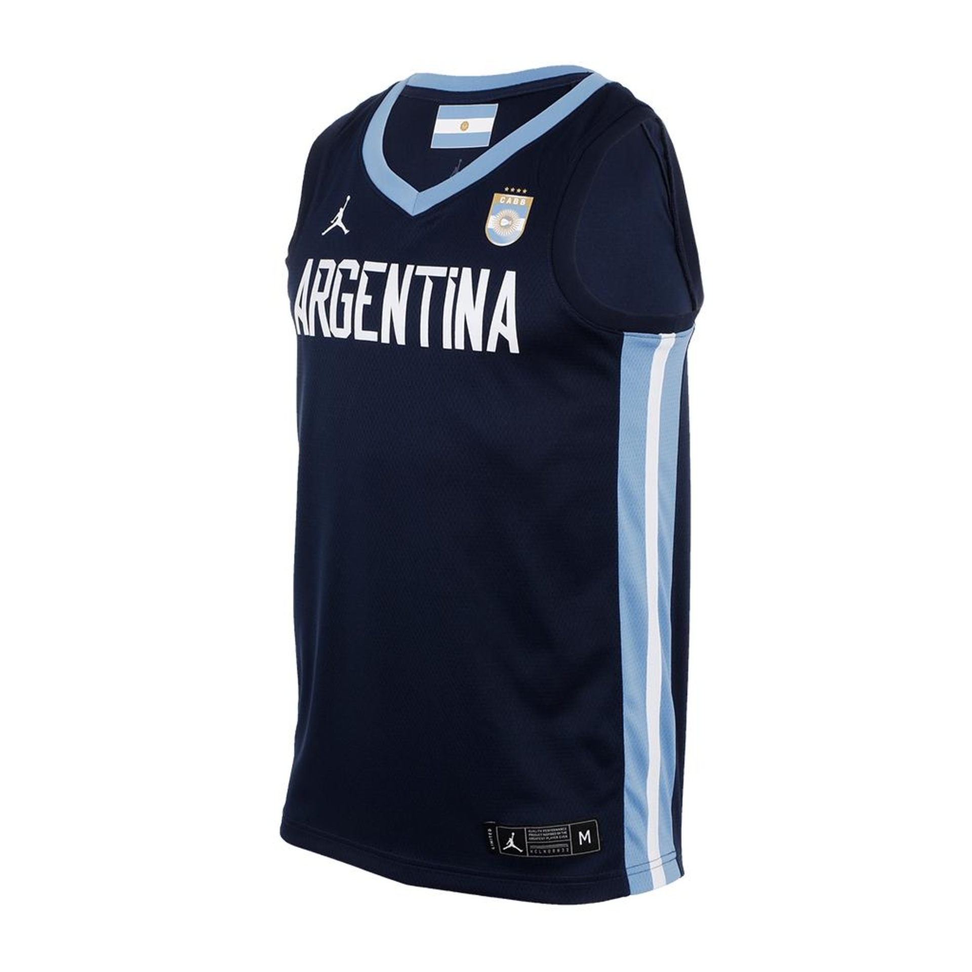 Camisa Jordan Seleção Argentina de Basquete I Masculina - Foto 1