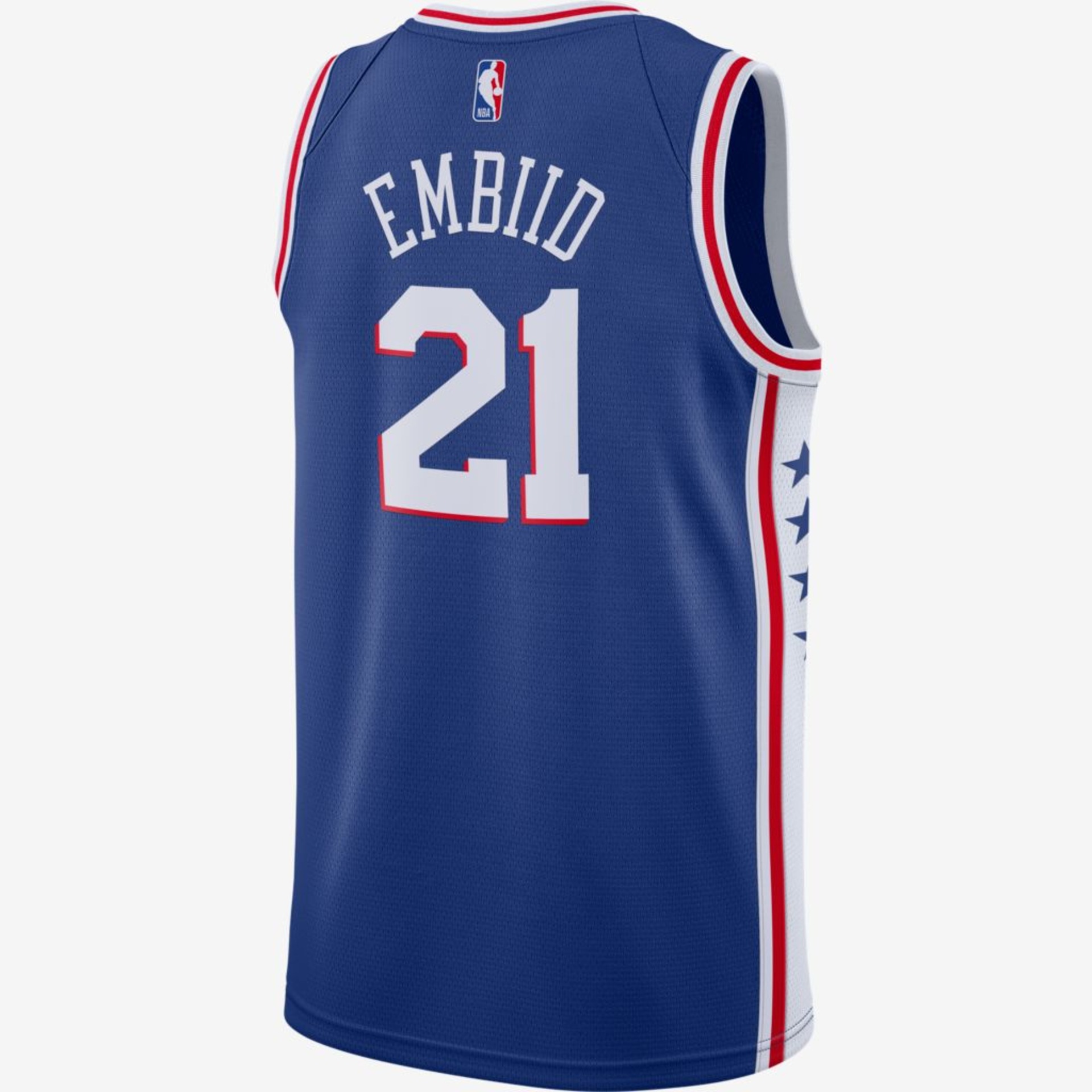 Camisa Nike Joel Embiid 76ers Icon Edition Masculina - Foto 2